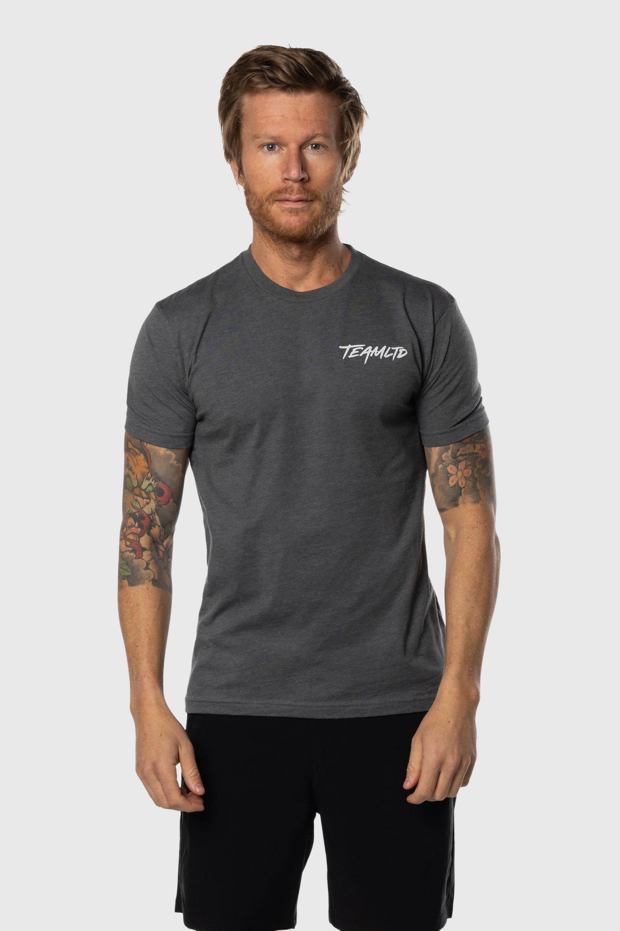 Rapa Tee Heather Charcoal - Soft & Comfortable Men's T-Shirt for Casual Wear & Everyday Outfits