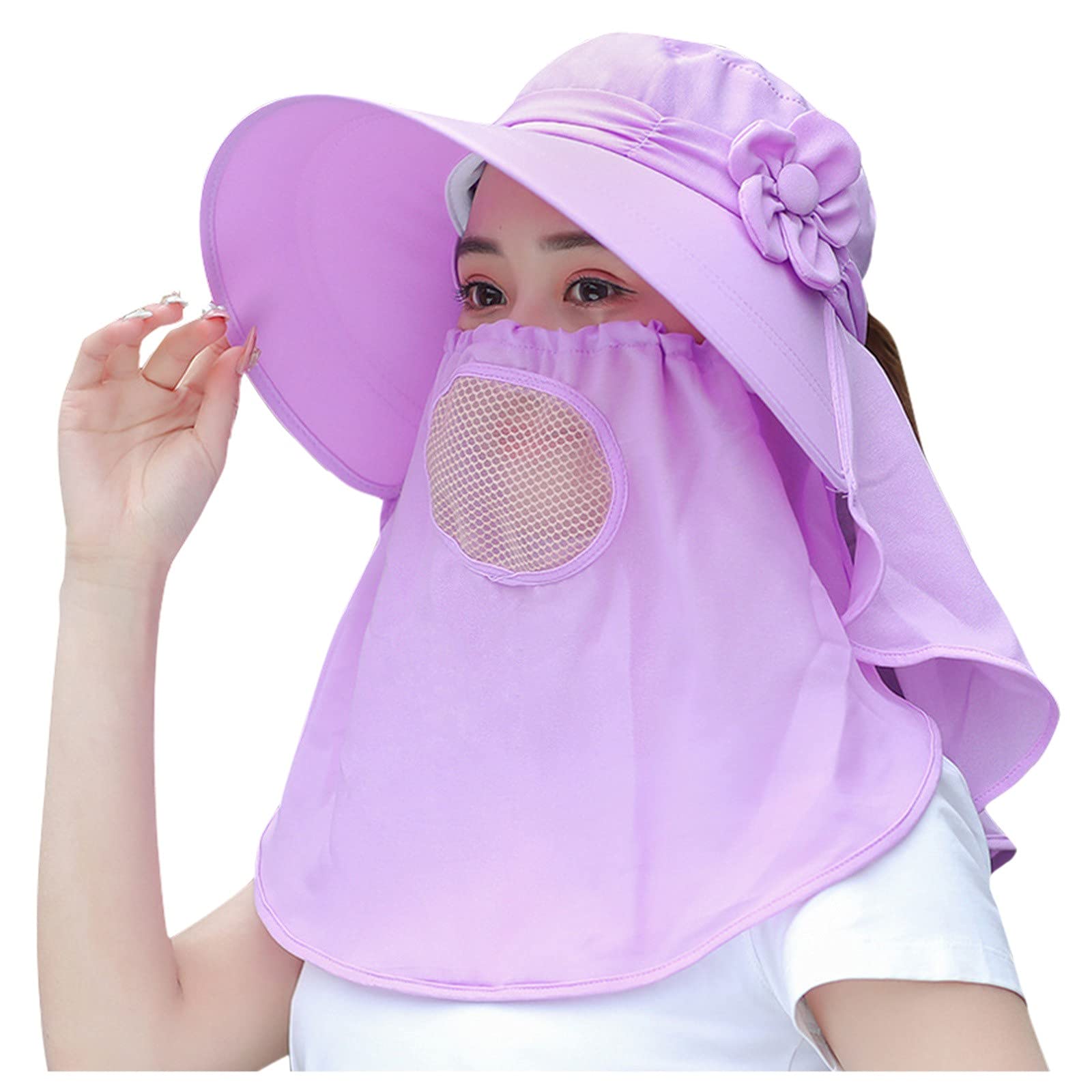 Women's Sun Protection Hiking Hat with Neck Flap - UPF 50+ Outdoor Baseball Cap for Hiking, Fishing & Sports - Lightweight & Breathable for Summer Adventures