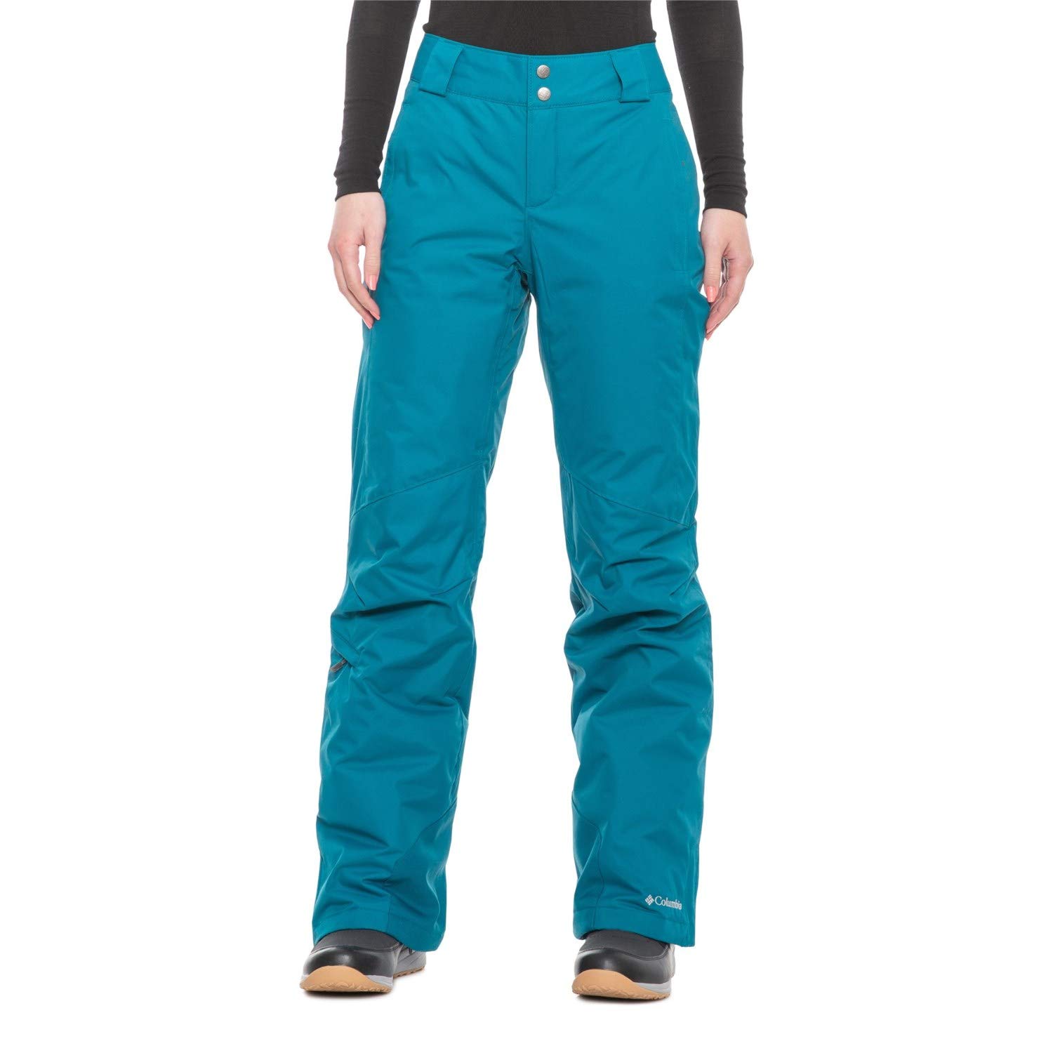 Columbia Women's Bugaboo Omni-Heat Snow Pants - Waterproof Insulated Winter Ski Pants for Cold Weather - Perfect for Skiing, Snowboarding & Outdoor Winter Activities