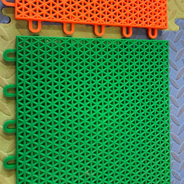 Durable Outdoor Floor Tiles for Patio, Deck & Garden - Slip-Resistant & Weatherproof Interlocking Tiles for Backyard, Poolside & Balcony