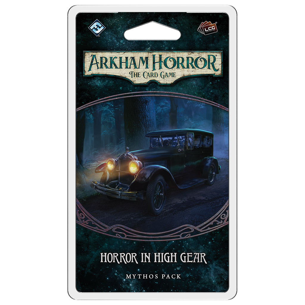 Arkham Horror LCG: Horror in High Gear - Cooperative Card Game for 1-4 Players | Lovecraftian Mystery Adventure | Perfect for Game Nights & Horror Fans