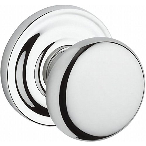 Round Cabinet Knobs - Bright Chrome Finish - Entry & Traditional Style - Perfect for Kitchen Cabinets, Dressers, and Furniture Hardware