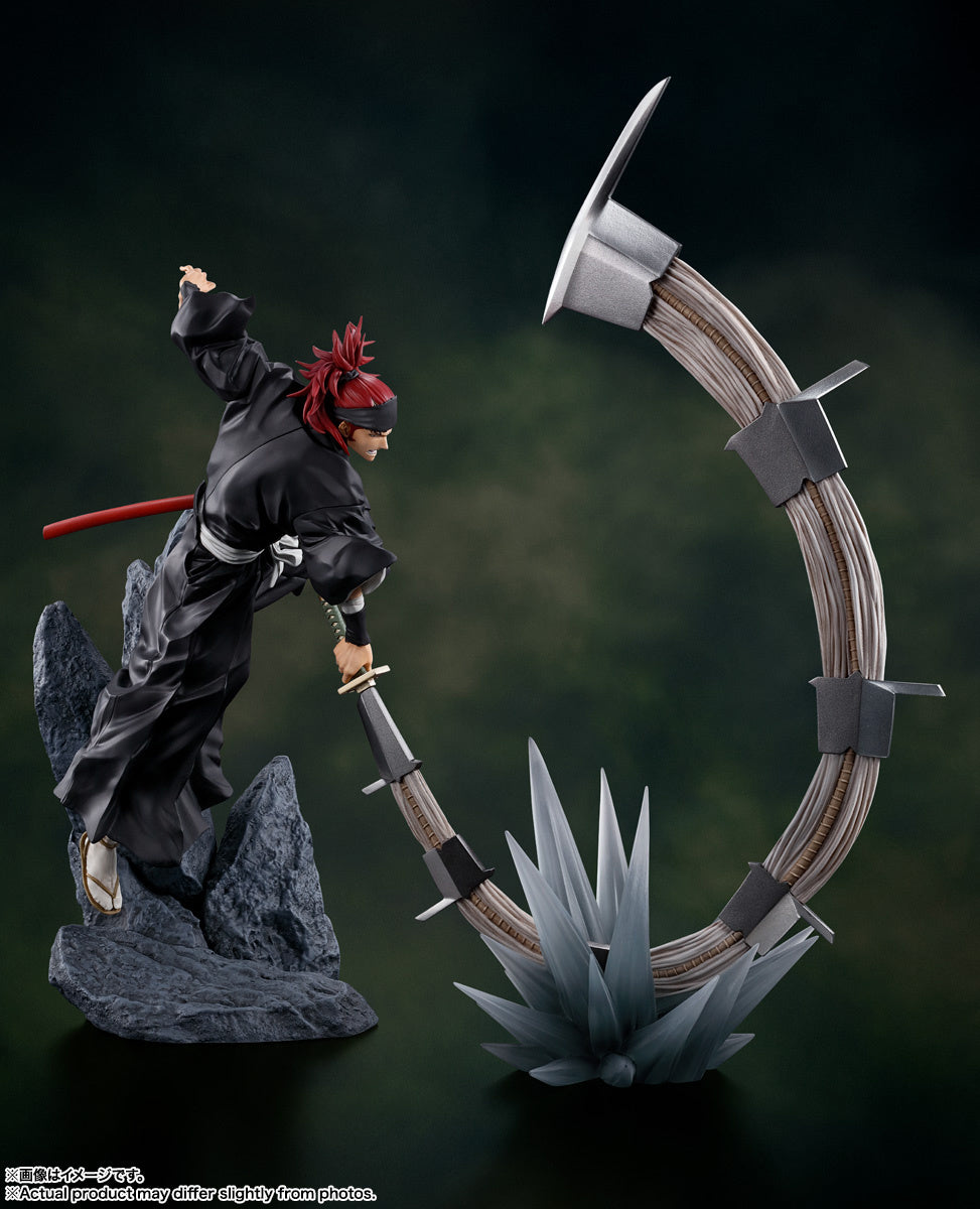 Figuarts Zero Bleach: Thousand Year Blood War Renji Abarai Anime Action Figure - Collectible Toy for Anime Fans, Perfect for Display & Gift Giving