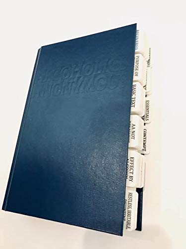 AA Big Book 4th Edition - Hardback, Tabbed & Highlighted, Standard Size | Perfect for Recovery Meetings & Personal Study