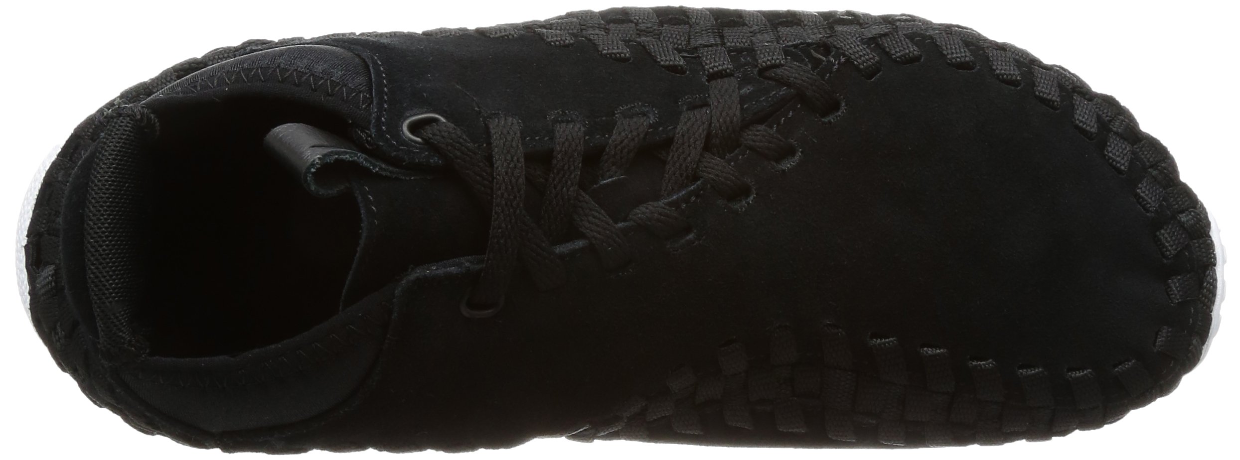 Nike Men's Air Footscape Woven Chukka Sneakers - Black/White - Size 8.5 M US - Comfortable Casual & Athletic Shoes for Walking, Running, and Everyday Wear