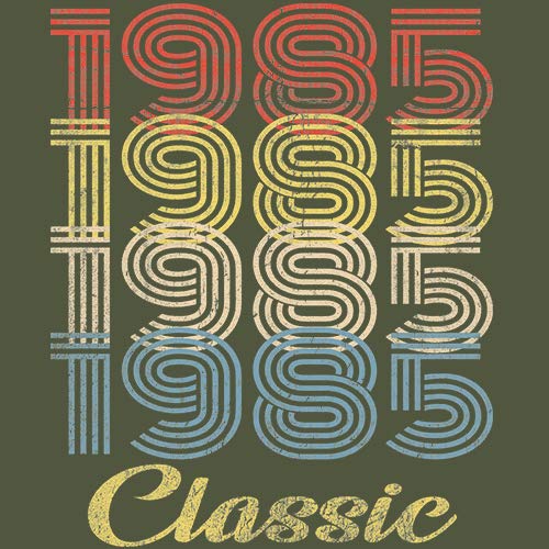 Vintage 1985 Retro 40th Birthday T-Shirt for Men - Classic 40 Year Old Gift Idea - Perfect for 40th Birthday Parties & Milestone Celebrations