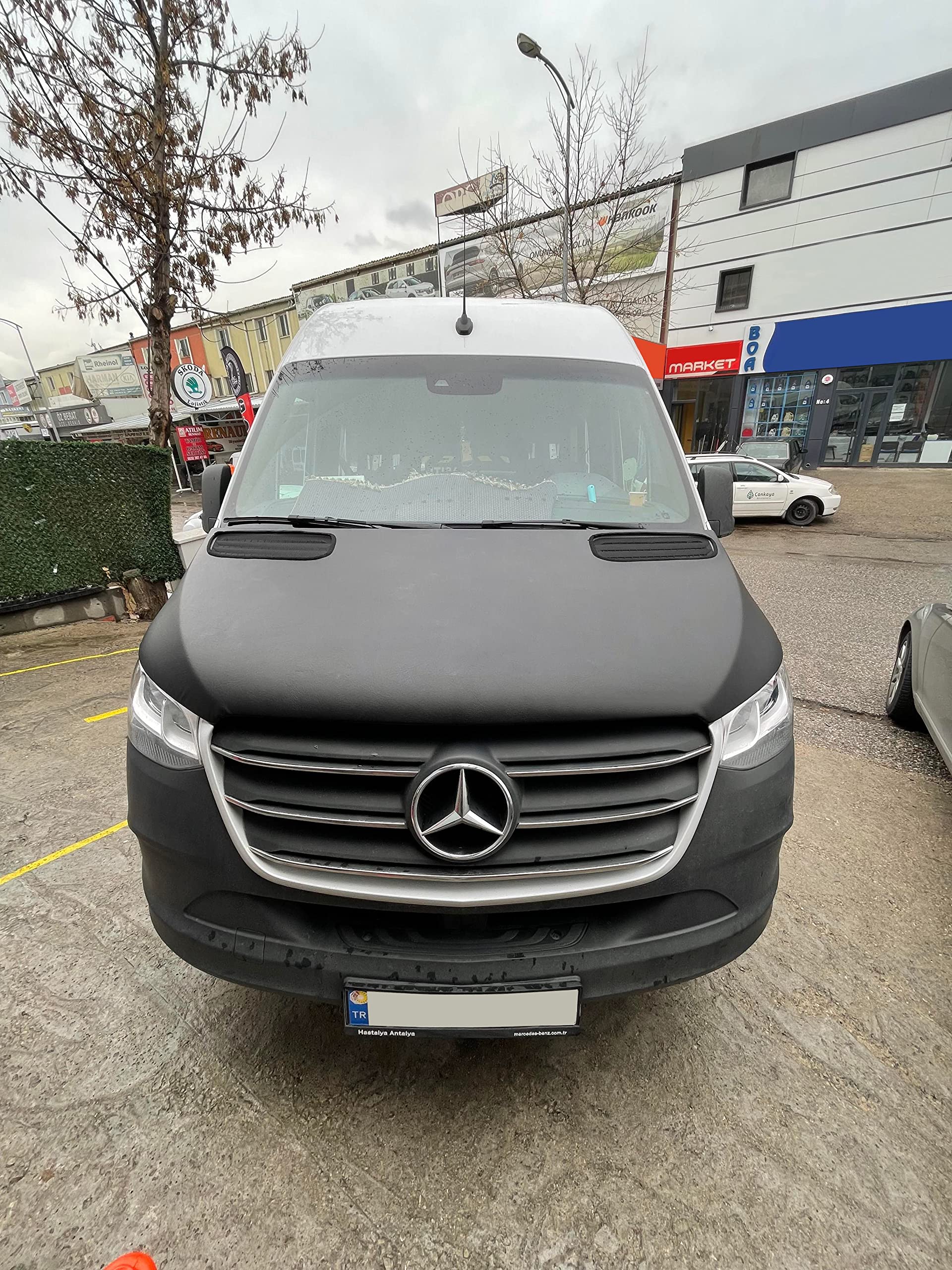 Mercedes Sprinter Hood Bra Cover for 2019-2024 Models | Durable Car Bonnet Protector | Perfect for Road Trips & Outdoor Adventures