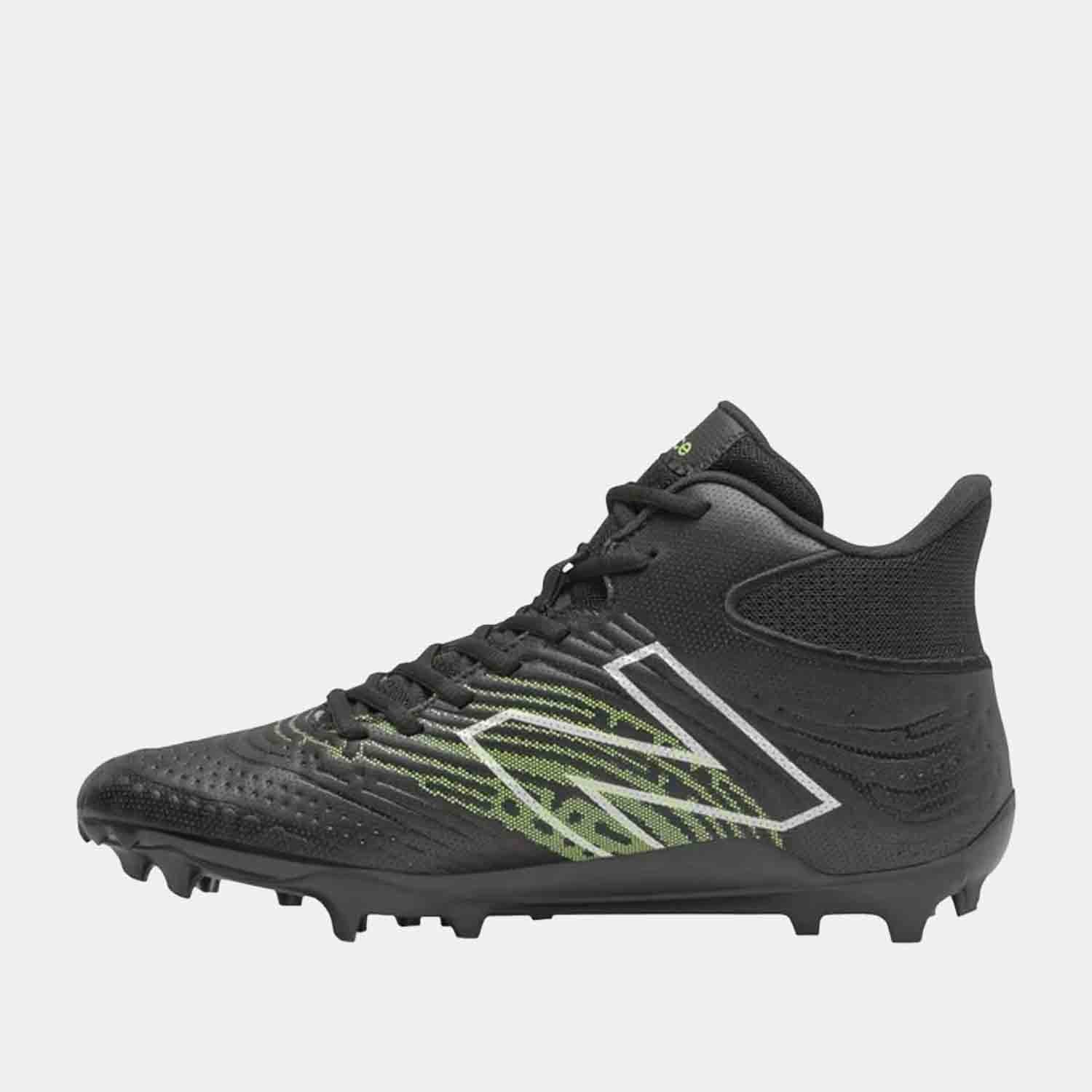 New Balance Rush V3 Mid Lacrosse Cleats for Men - Lightweight Performance Shoes for Lacrosse & Field Sports - Perfect for Competitive Play & Training
