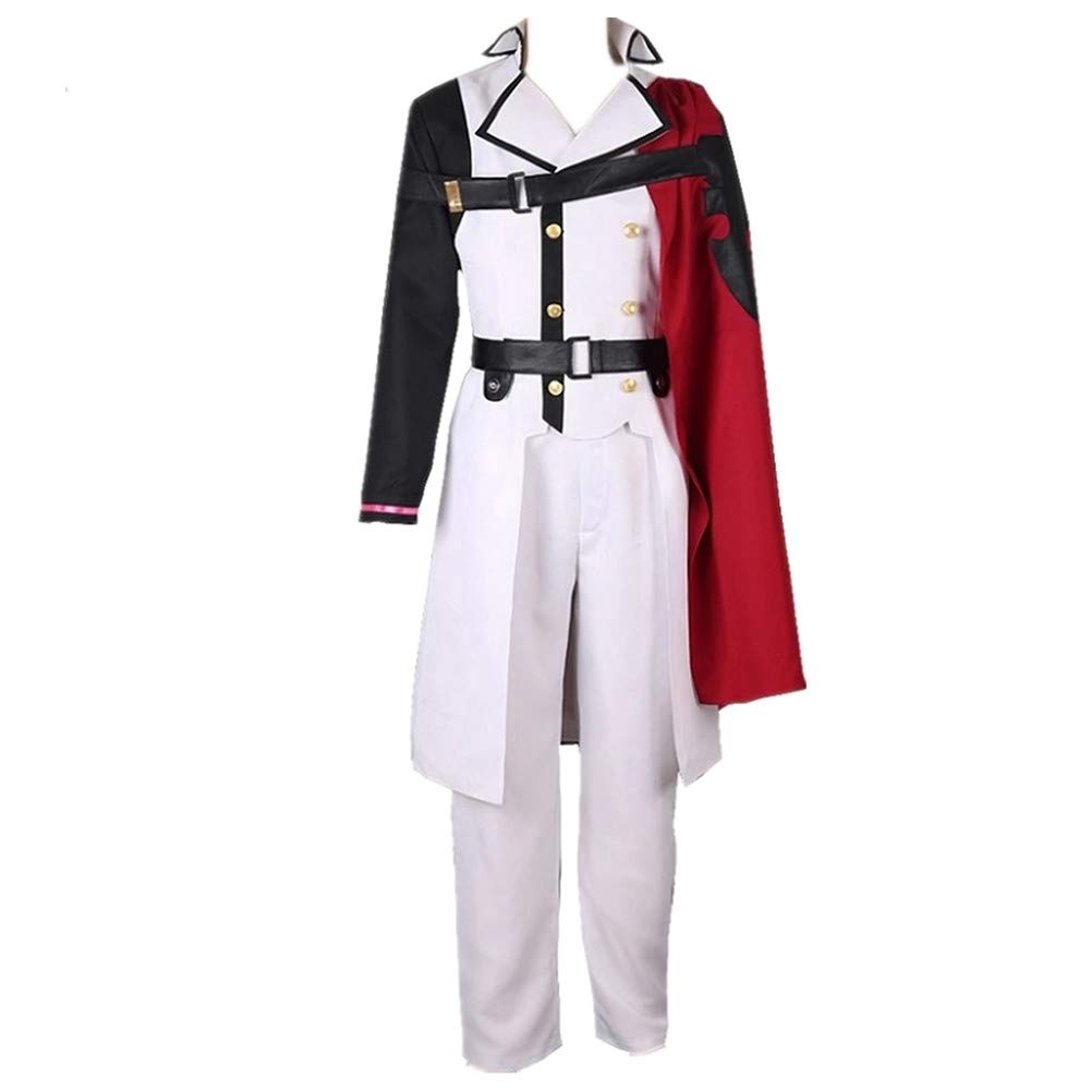 Japan Anime Seraph of The End Crowley Eusford Cosplay Costume Set - Halloween Anime Uniform for Cosplay & Convention Events