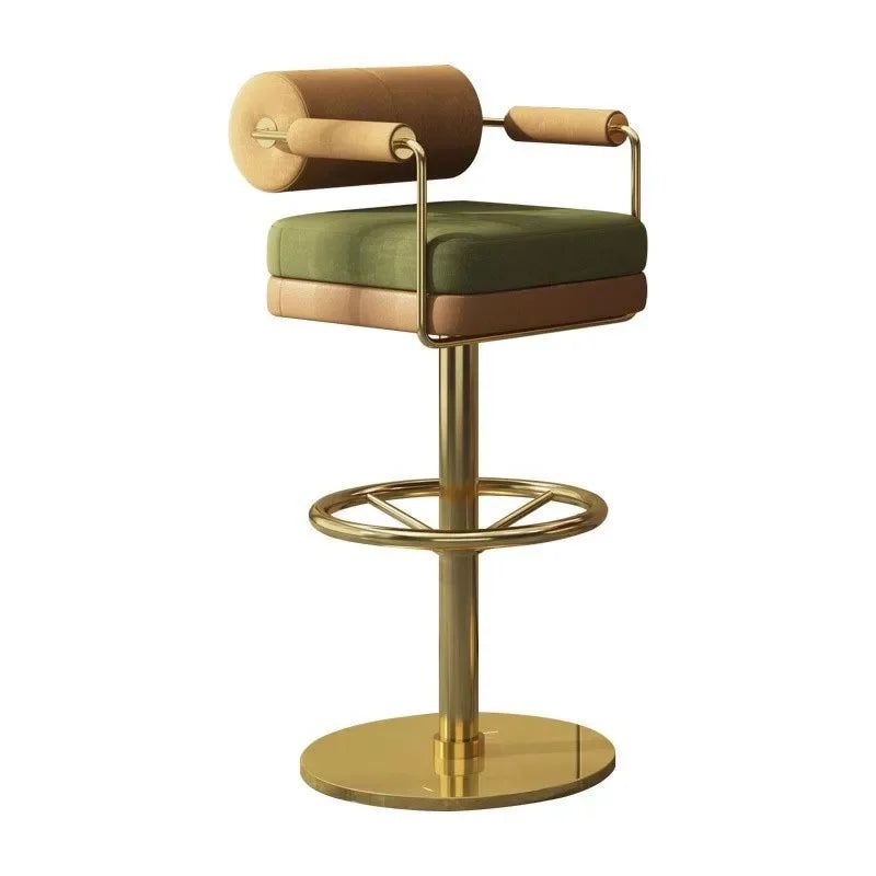Minimalist Swivel Bar Stools for Kitchen Island Counter - Modern Counter Height Stools for Dining, Breakfast Nook & Home Bar Decor