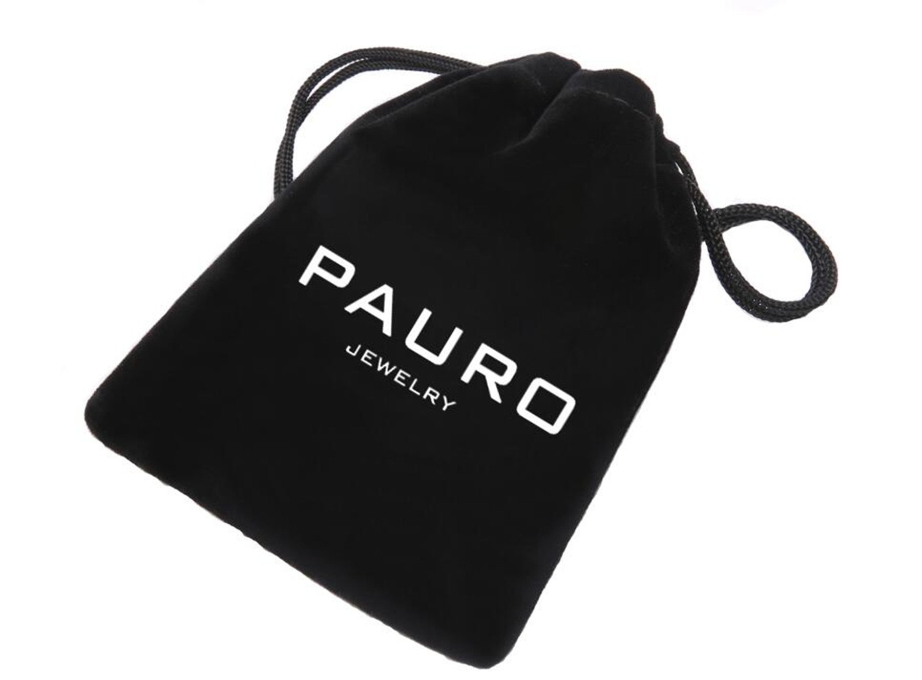 PAURO Men's Stainless Steel Music Headset DJ Headphone Pendant Biker Necklace - Gold, Black & Silver Options | Perfect for DJs, Bikers & Music Lovers