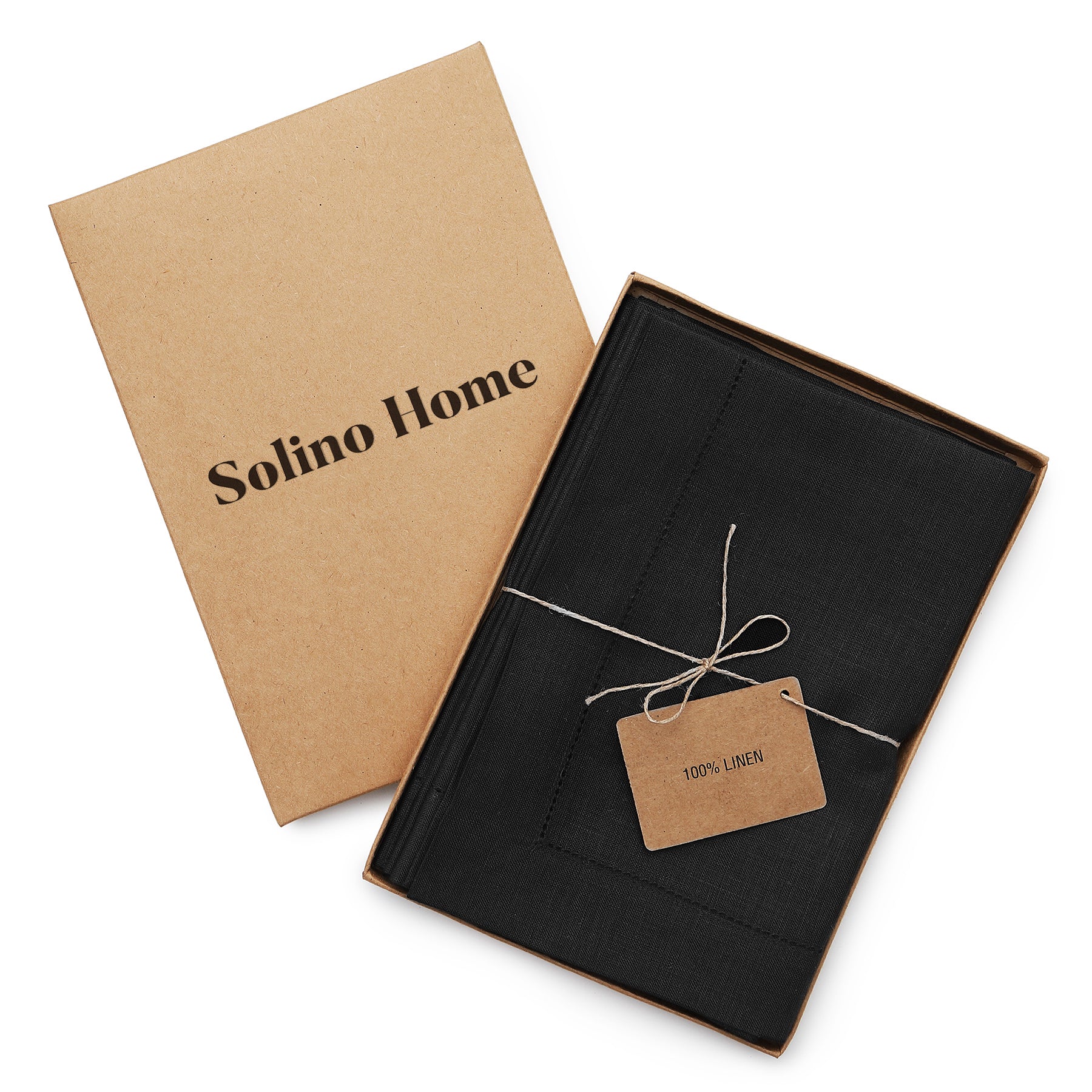 Premium Classic Hemstitch Napkins - 100% Cotton Linen Dinner Napkins for Formal Dining, Weddings & Special Occasions