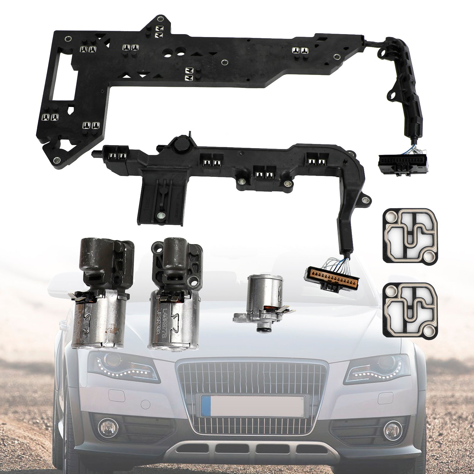 Audi DSG Mechatronics Repair Board Transmission Harness with Solenoids - Compatible with 0B5 Transmission - Fix Shifting Issues & Improve Performance - Perfect for DIY Repairs & Transmission Upgrades