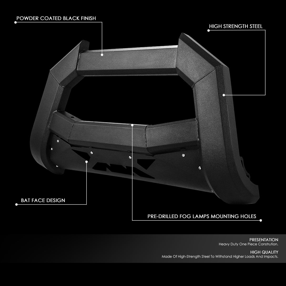 05-15 Toyota Tacoma Front Bumper Grille Guard - Heavy Duty Carbon Steel Protection for Off-Road & Truck Enthusiasts - Perfect for Off-Roading, Hunting & Outdoor Adventures