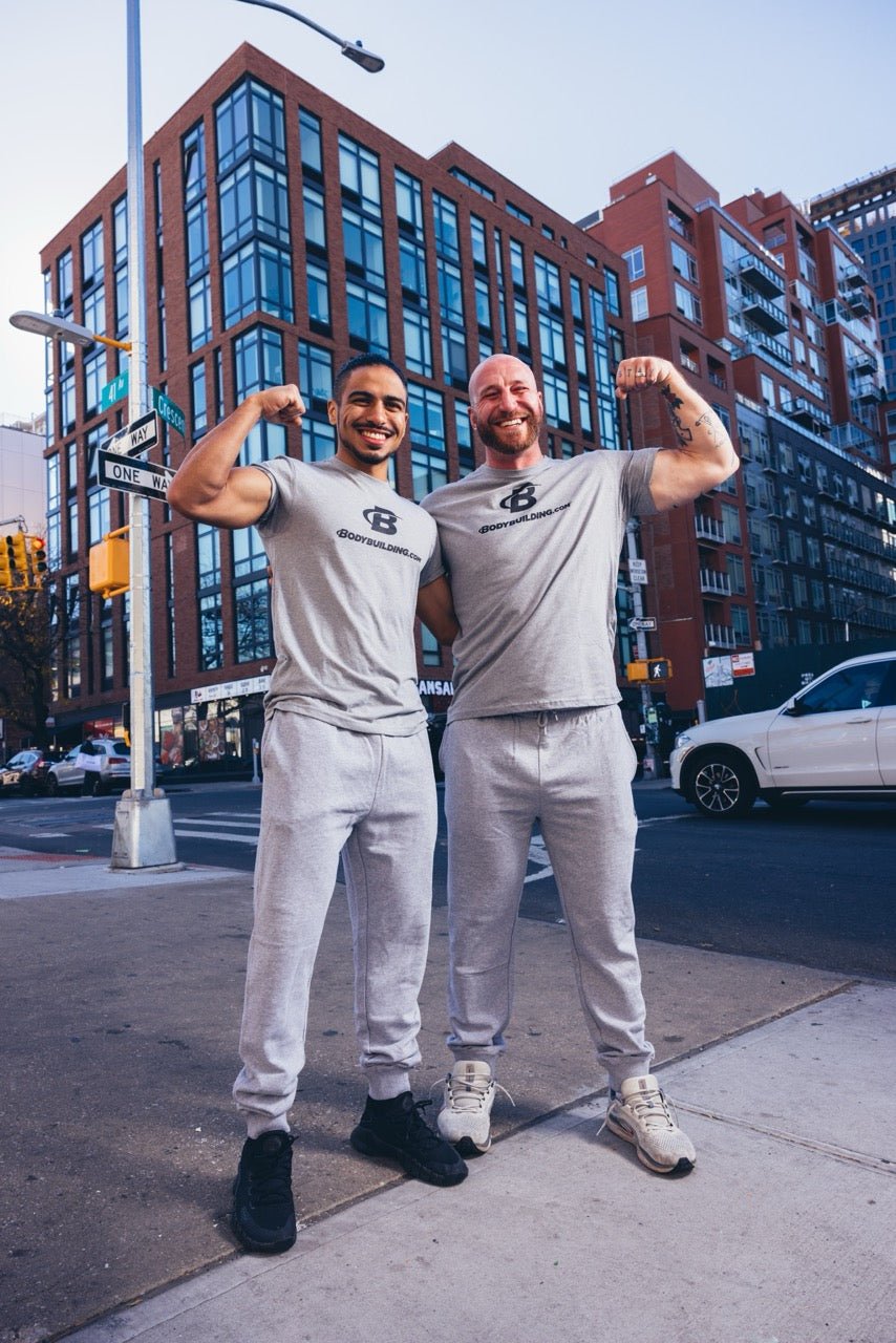 Bodybuilding.com Legacy Logo T-Shirt - Gym Workout & Fitness Apparel for Men & Women - Perfect for Weightlifting, Training & Casual Wear