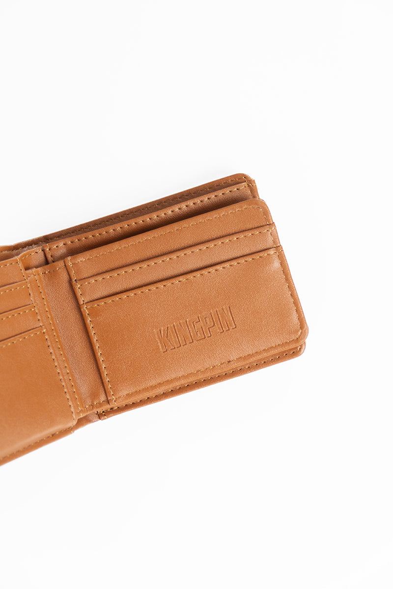 Kingpin H Switch KP Khaki Wallet - Slim RFID Blocking Bifold Wallet for Men - Perfect for Travel, Business & Everyday Carry