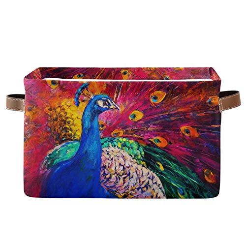 Oil Painting Peacock