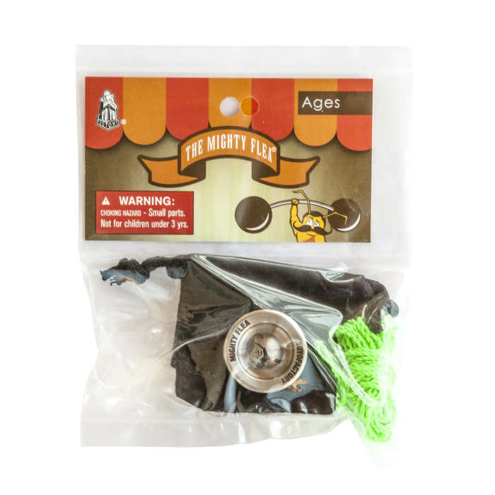 YoYoFactory Mighty Flea Undersize Professional Yo-Yo - Perfect for Kids & Beginners - Great for Tricks, Competitions & Outdoor Play