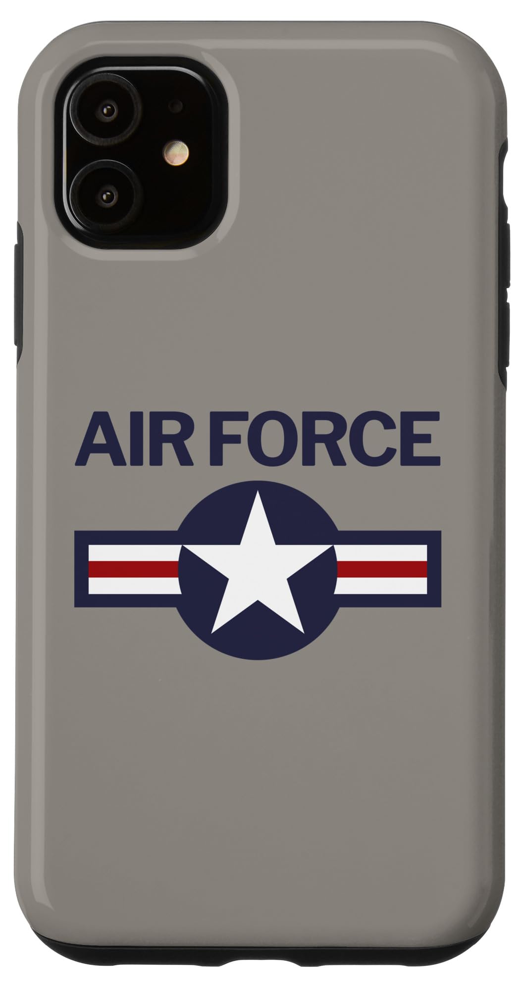 Vintage Air Force Roundel iPhone 11 Case - Military Style Protective Phone Cover for iPhone 11 - Perfect for Aviation Enthusiasts & Military Theme Lovers