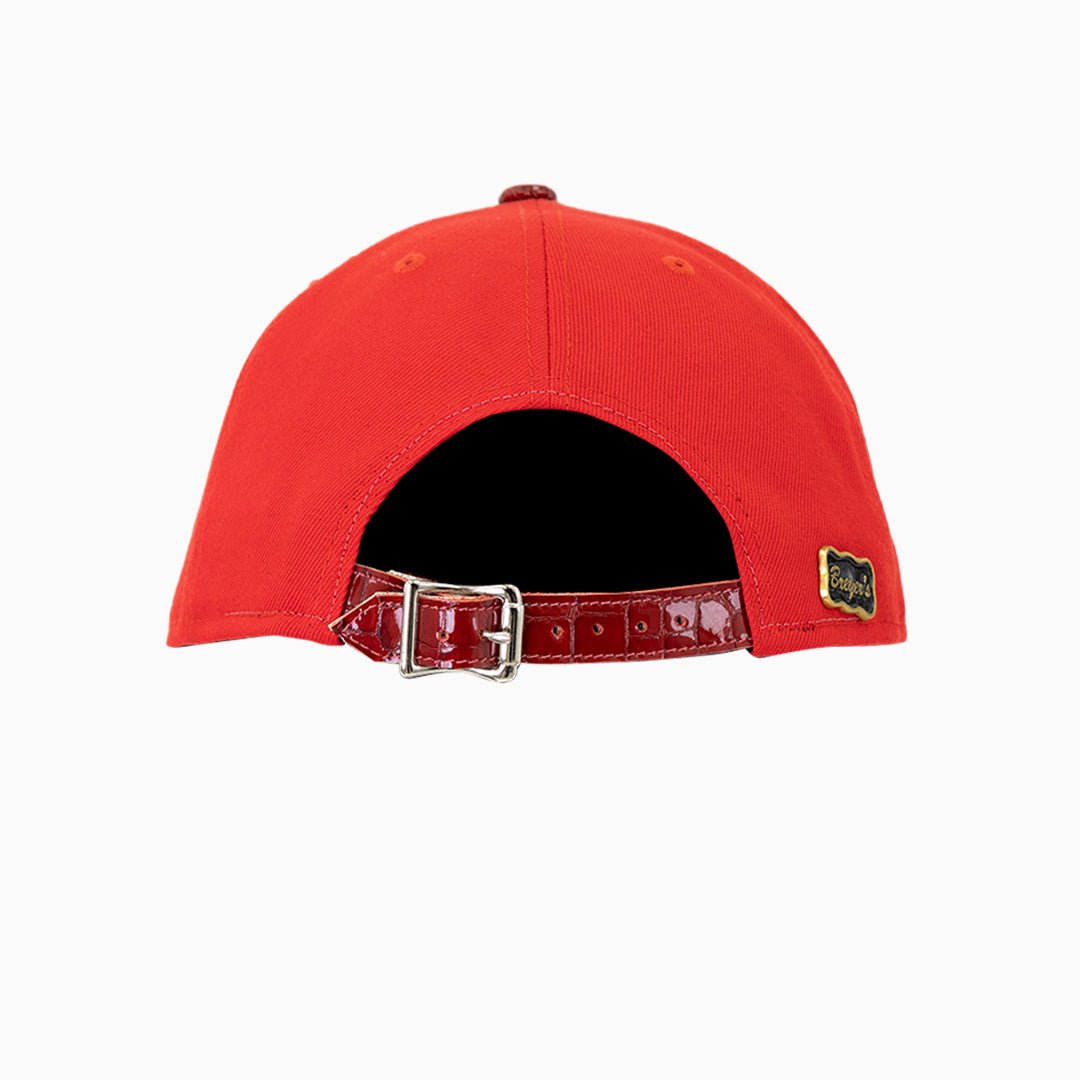 Breyer's Buck 50 Chicago Bulls NBA Snapback Hat with Genuine Leather Visor - Perfect for Basketball Games, Streetwear Fashion, and Sports Fans