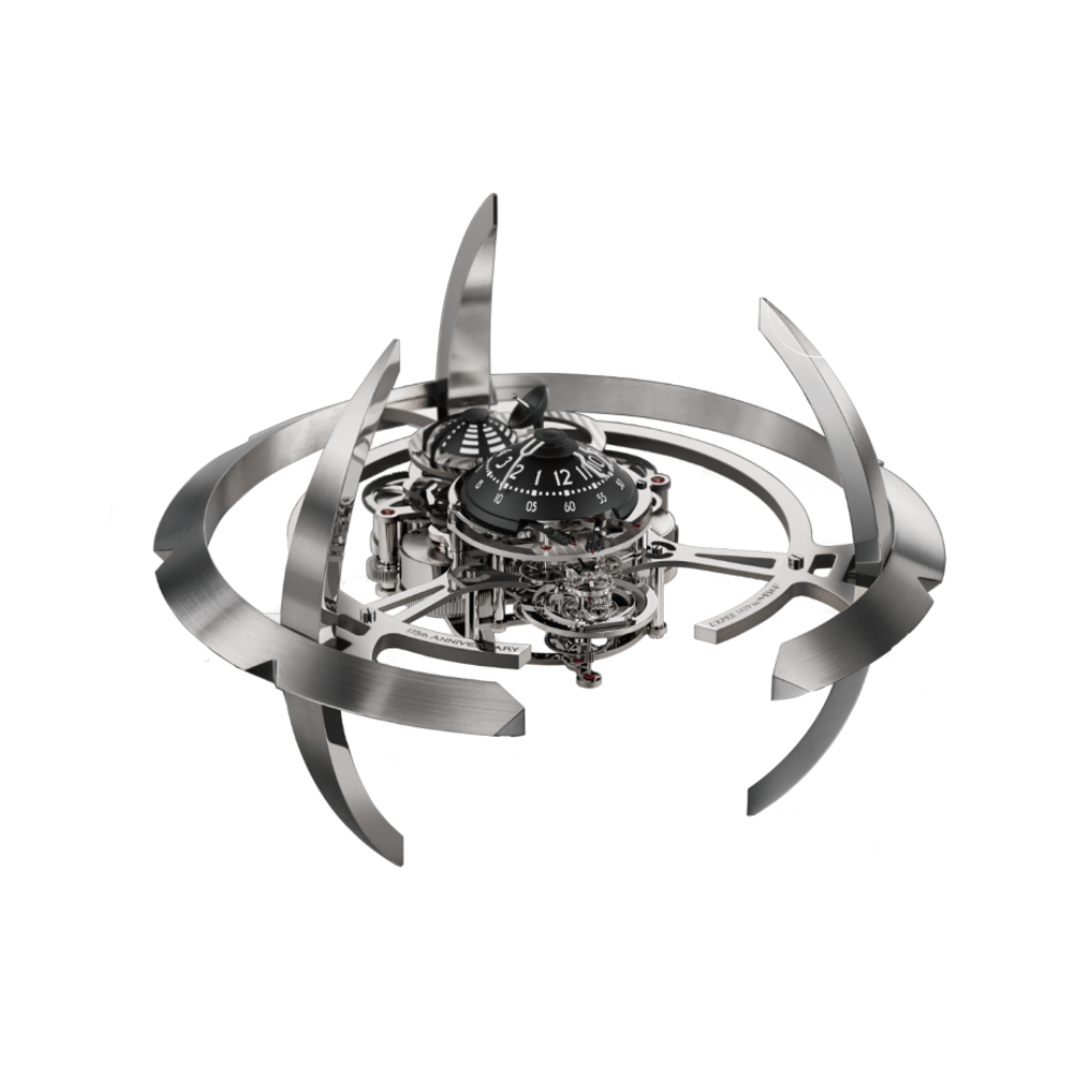 L’ÉPÉE 1839 × MB&F Starfleet Machine Limited Edition Table Clock 50.6801/101 - Luxury Collectible for Office & Home Decor
