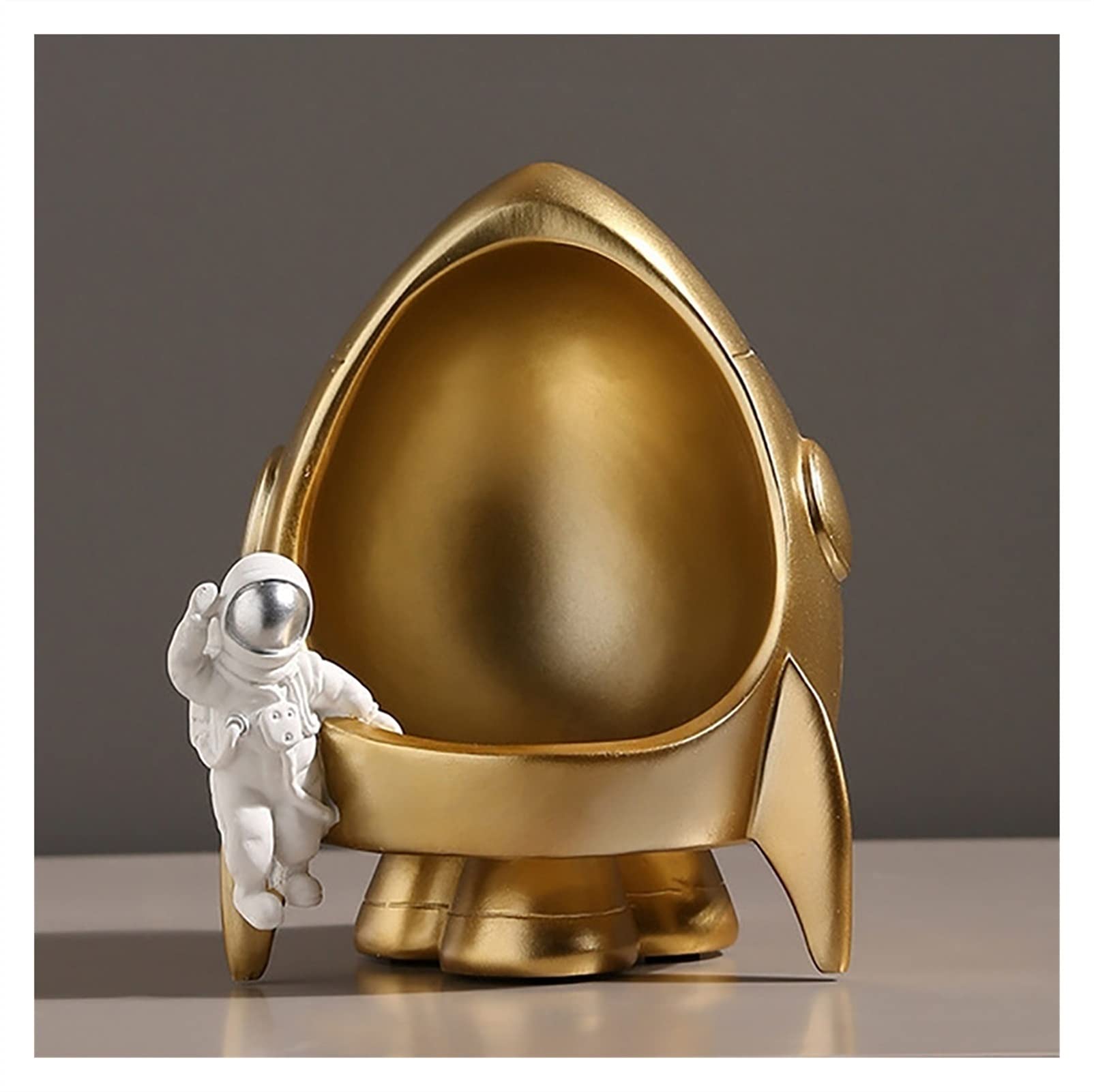 YAYONG Astronaut Key Bowl - Creative Key Storage Tray for Home Desk & Entrance Decor, Unique Astronaut Figurine Sculpture - Perfect for Wedding Gifts, Housewarming & Space-Themed Room Decor