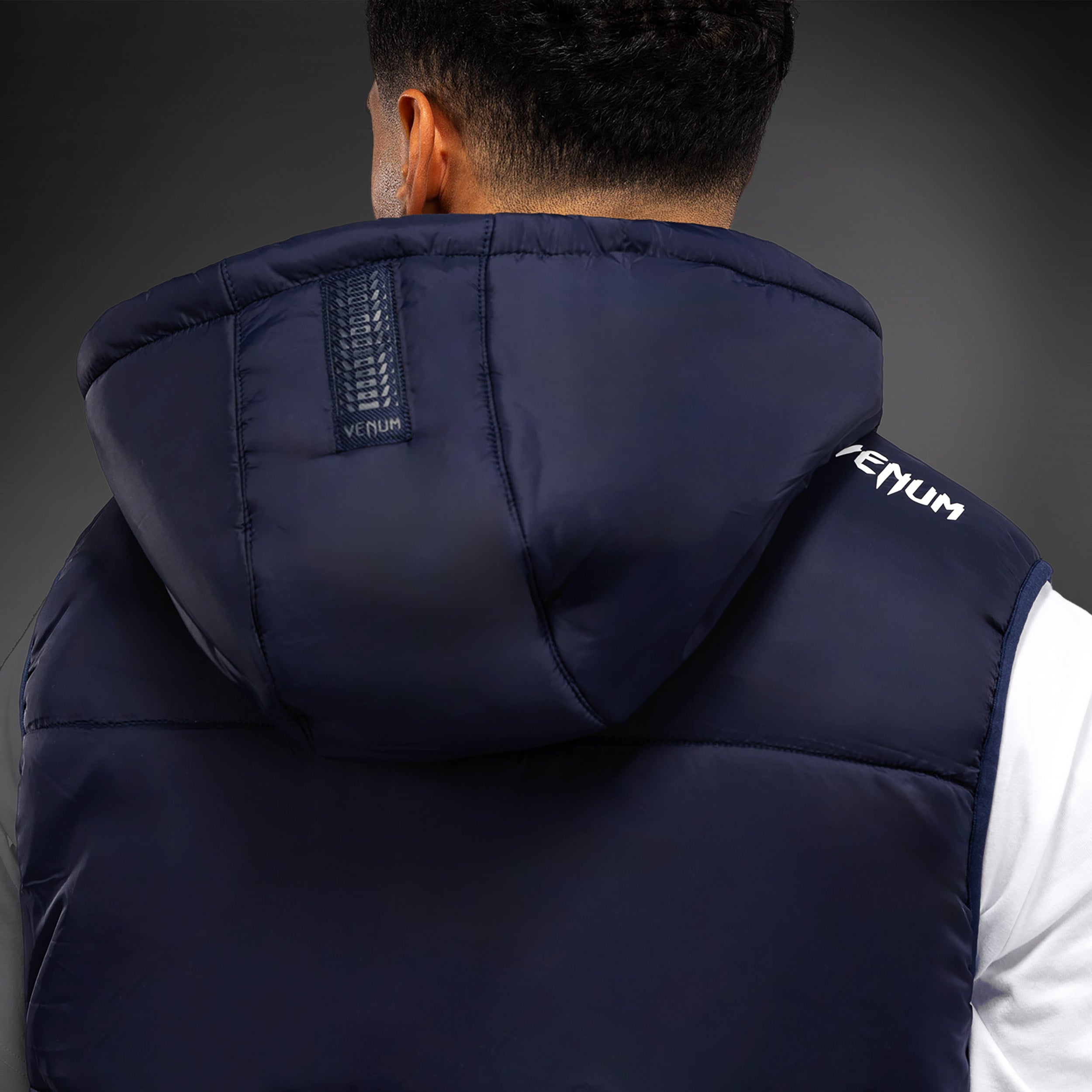 Venum Urban Guard Down Vest for Men - Lightweight Winter Jacket, Night Blue - Perfect for Outdoor Activities, Travel & Casual Wear