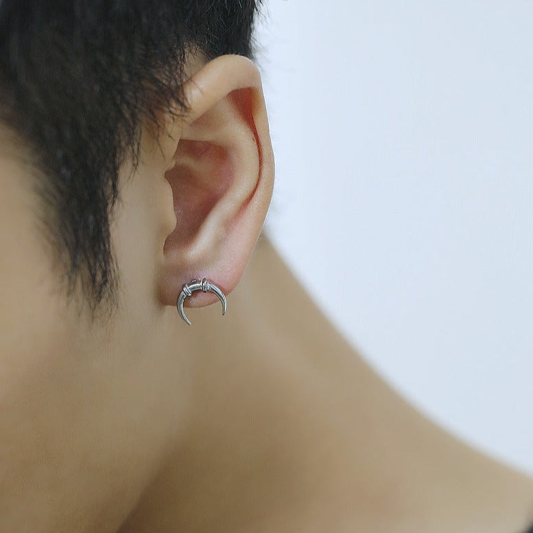 20G Skeleton Barbell Stud Earrings for Helix & Daith Piercing - Hypoallergenic Stainless Steel Body Jewelry | Perfect for Cartilage, Tragus, and Conch Piercings