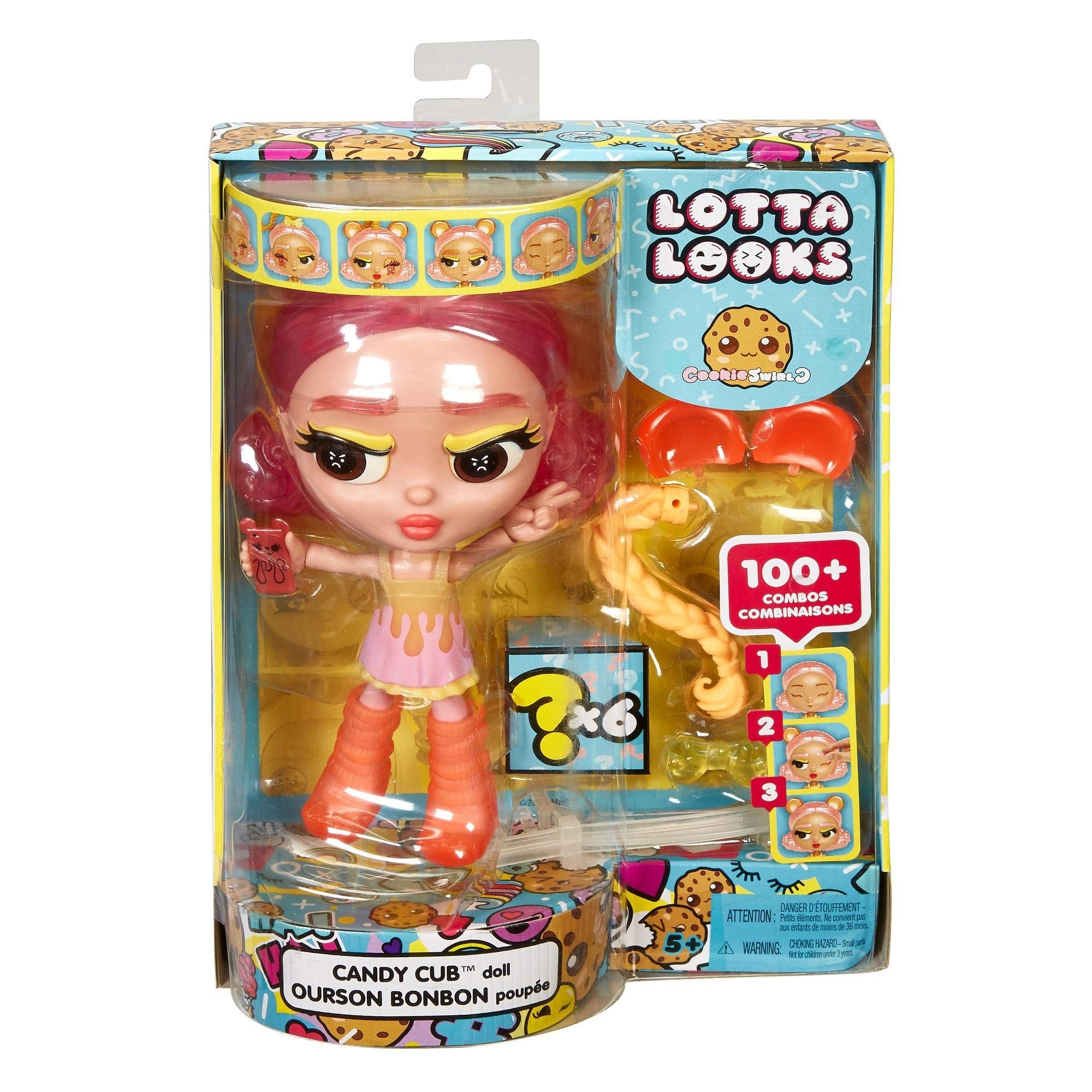 Cookie Swirl Candy Cub Doll - Cute Collectible Toy for Kids, Perfect for Birthday Gifts & Playtime Fun | Great for Role Play, Party Favors & Display Collections