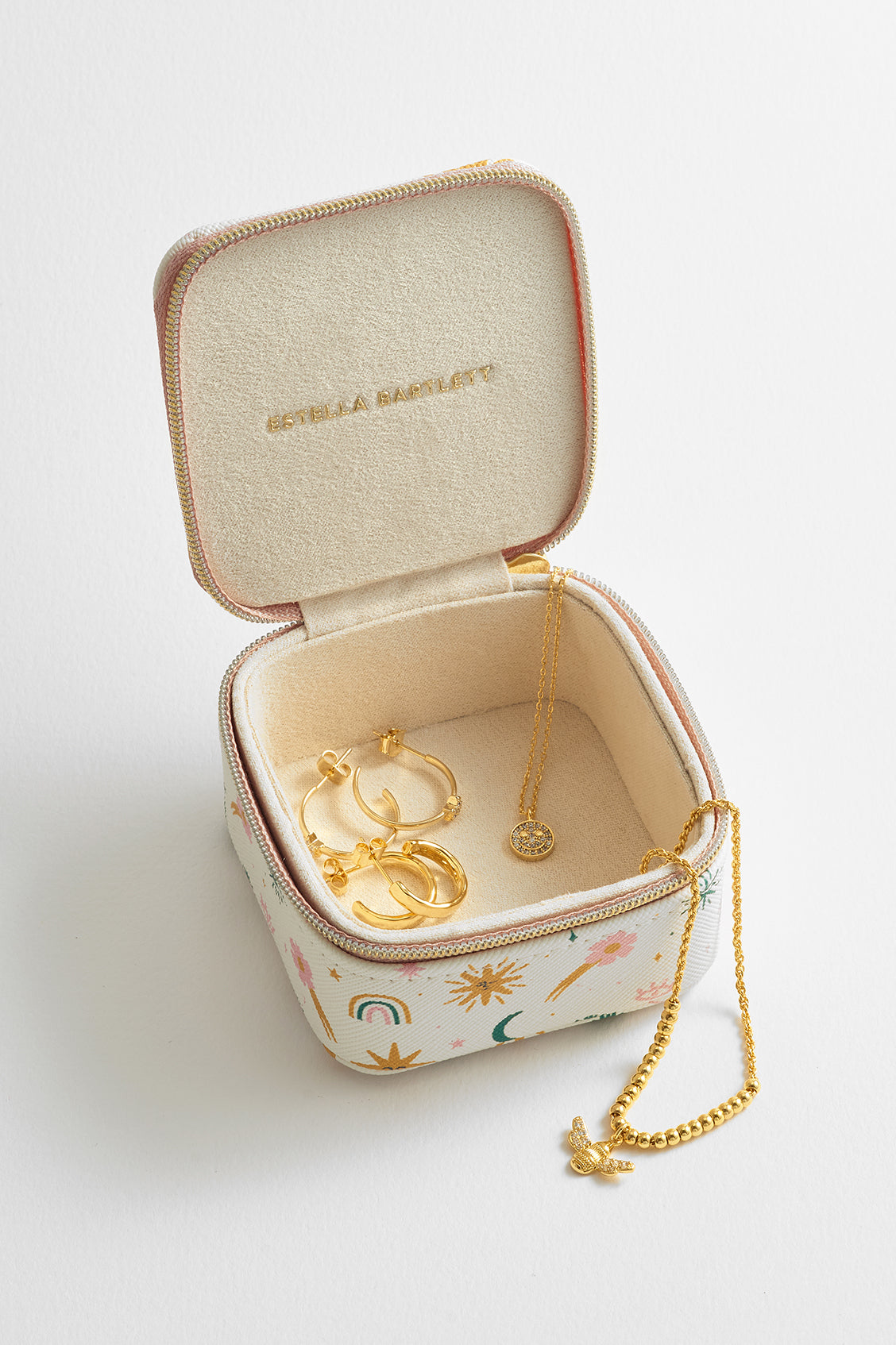 Elegant Tiny Square Jewelry Box for Necklaces, Rings & Earrings - Perfect for Gifts, Travel & Home Storage