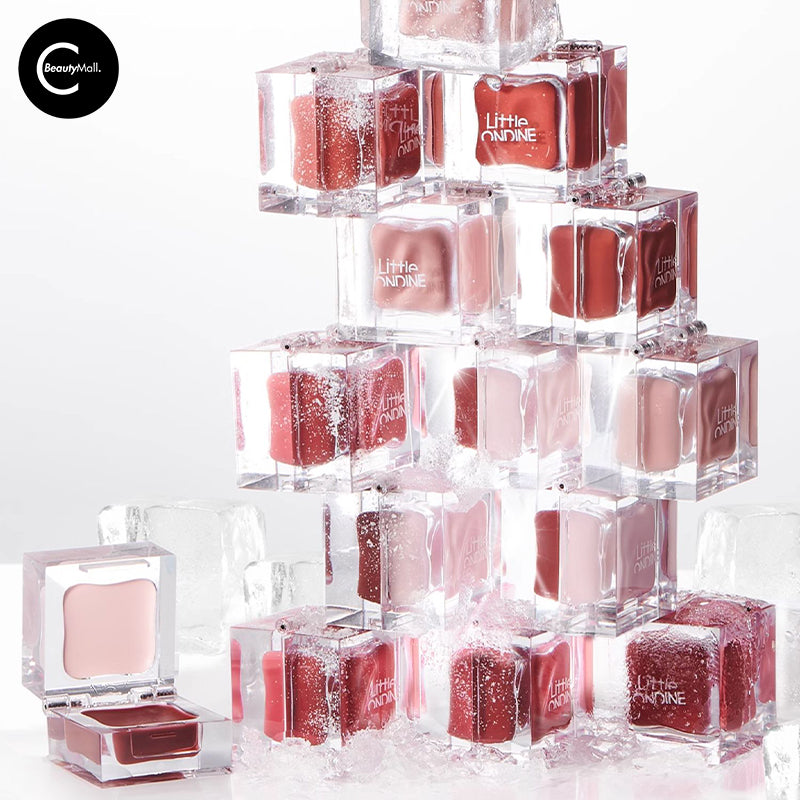 Little Ondine Dual Finish Cheek & Lip Tint - Natural Blush & Lip Stain for All-Day Wear | Perfect for Everyday Makeup & On-The-Go Touch Ups