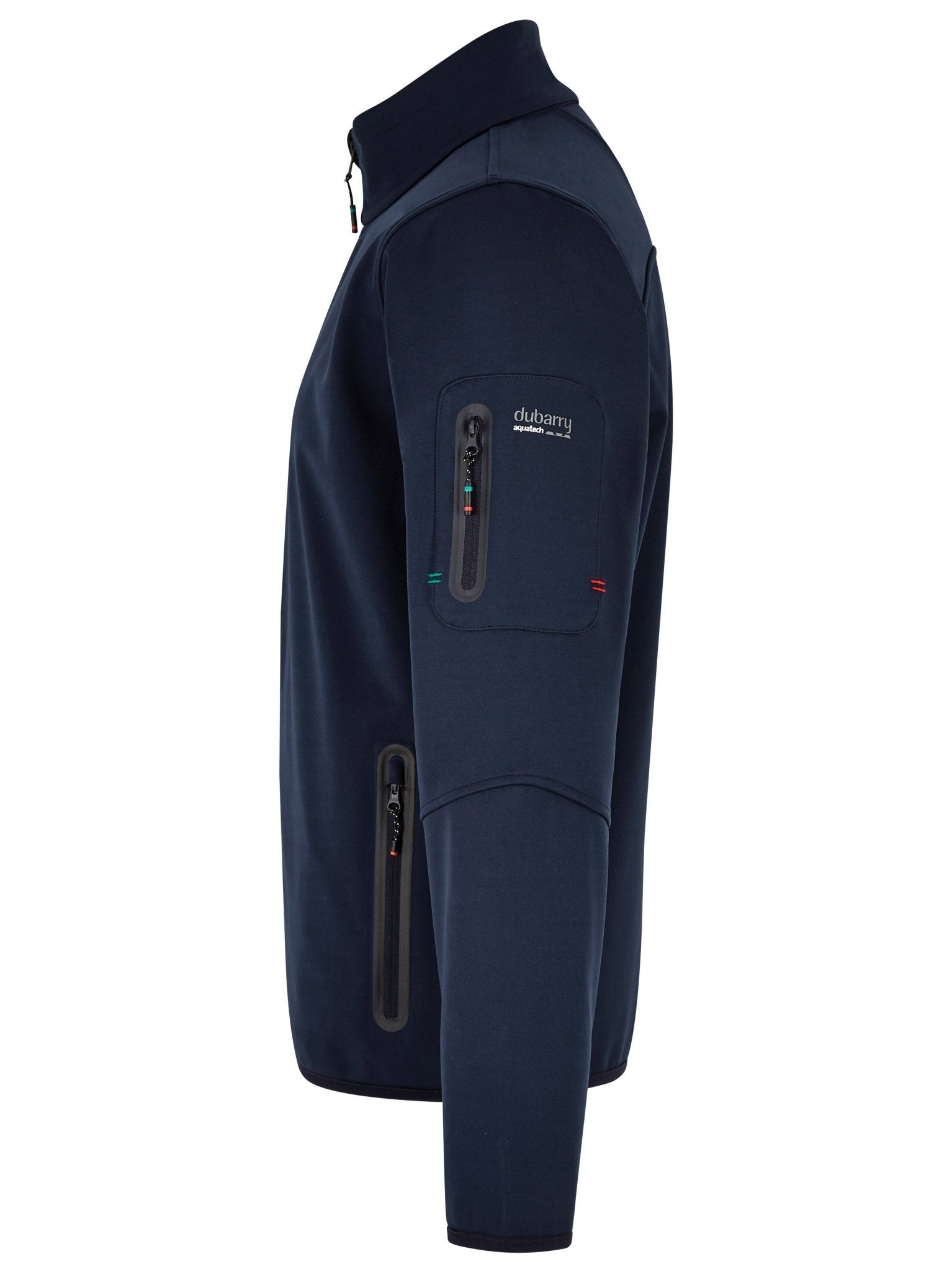 DUBARRY Ibiza Softshell Jacket for Men & Women - Waterproof Windbreaker with Fleece Lining, Navy Blue - Perfect for Hiking, Camping & Outdoor Adventures