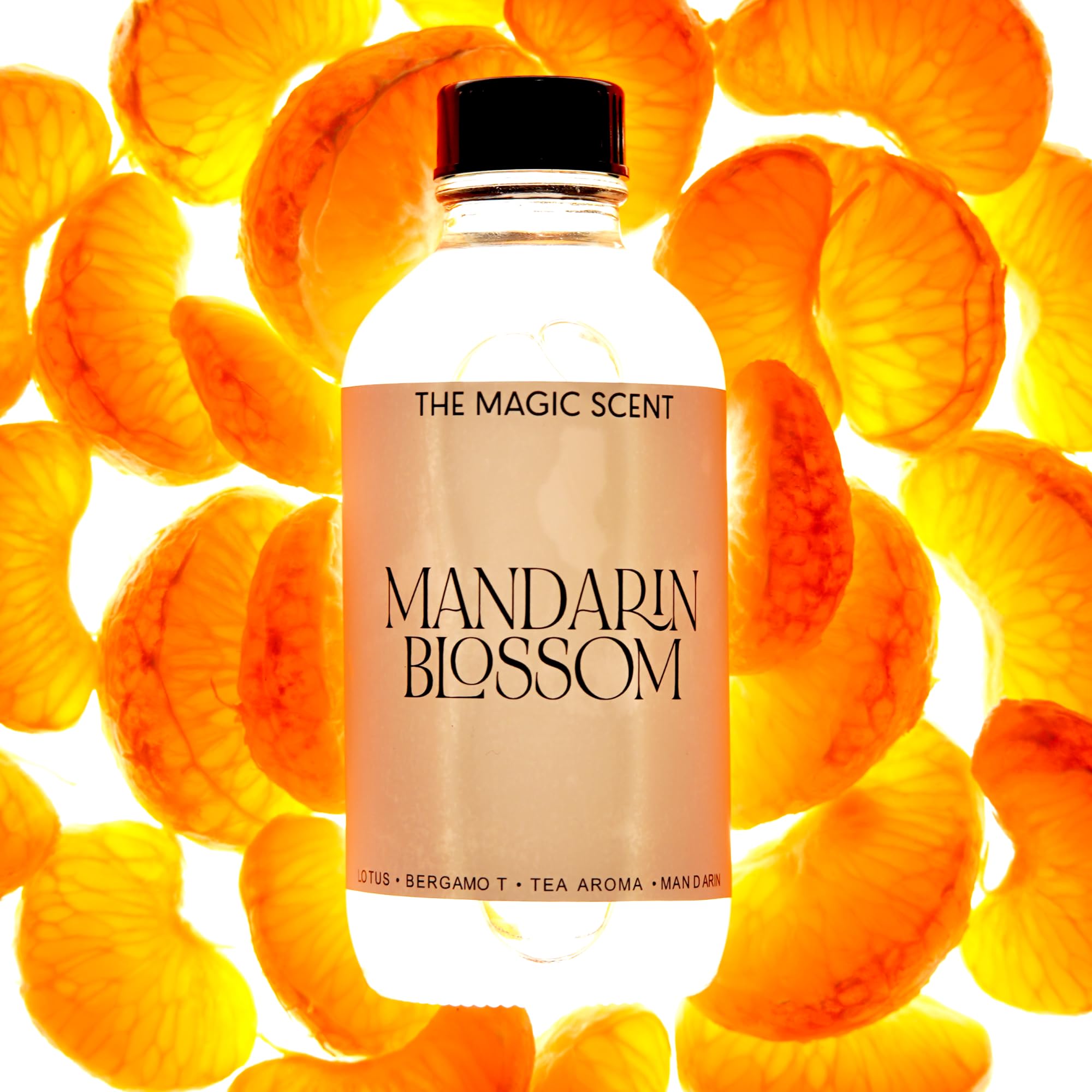 Premium Mandarin Blossom Essential Oil for Diffusers - 500ml Aromatherapy Oil for HVAC & Cold-Air Diffusers - Inspired by St. Regis Maldives - Perfect for Hotels, Spas, and Home Relaxation - Create Luxury Spa Atmosphere in Your Living Room, Bedroom or Office