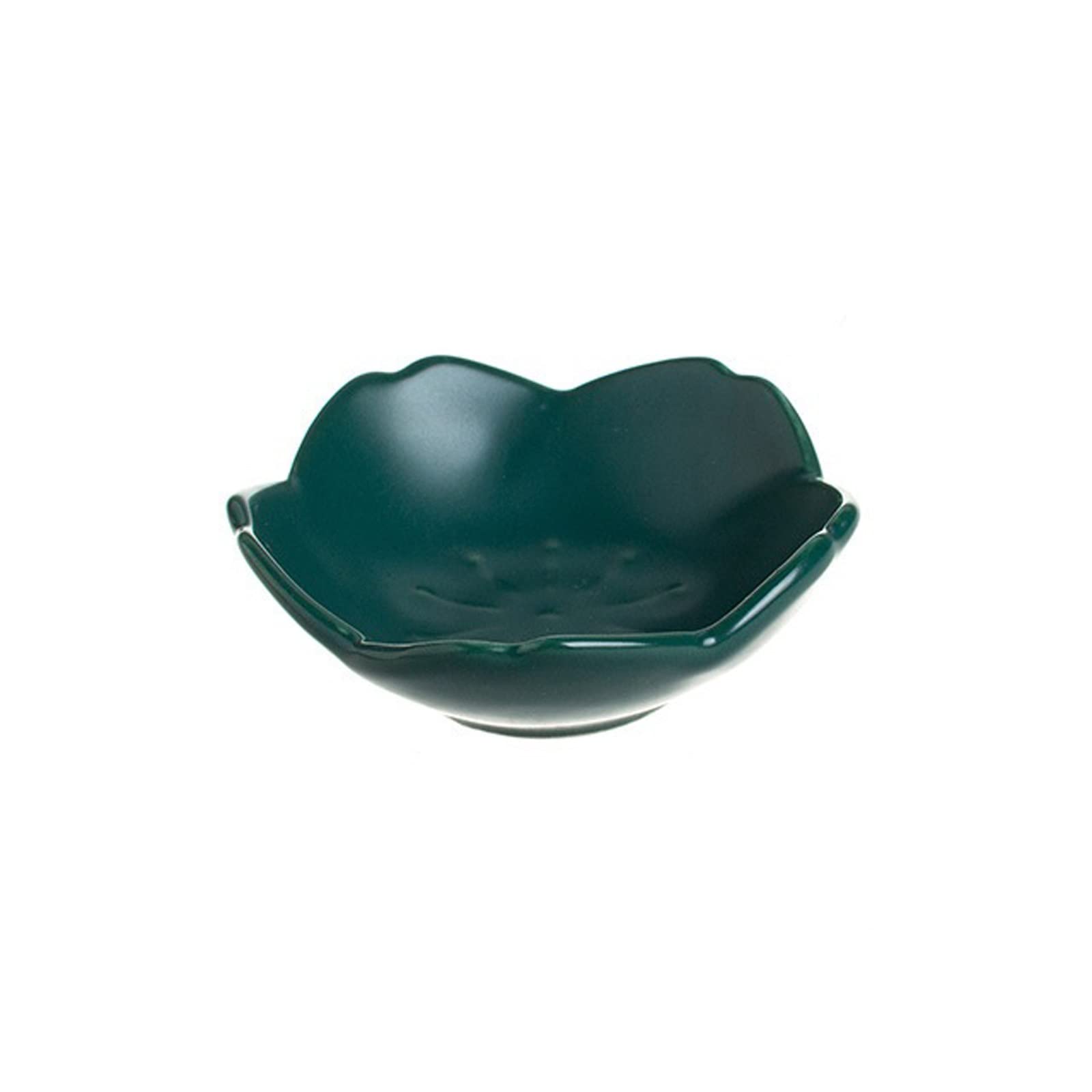Ceramic Salad Bowl Set - Mini Dip Bowls for Sauces, Seasonings, Ice Cream & Fruit - Elegant Kitchen Tableware for Dining & Entertaining (Color: C)