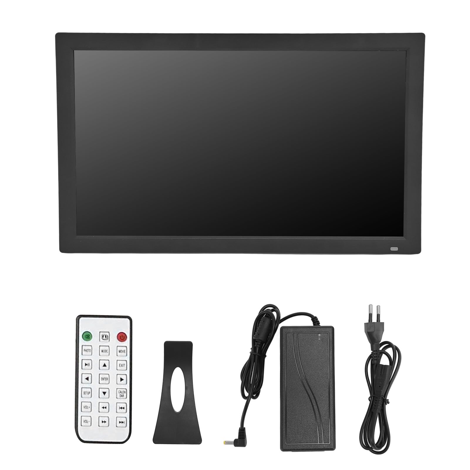 32GB Digital Picture Frame, 21.5 Inch Large HD Digital Photo Frame with 1920x1080 FHD Display & Remote Control - Electronic Picture Frame for Home Decor, Gift, Office, Wedding, Christmas (UK Plug) - Perfect for Displaying Family Photos and Digital Art