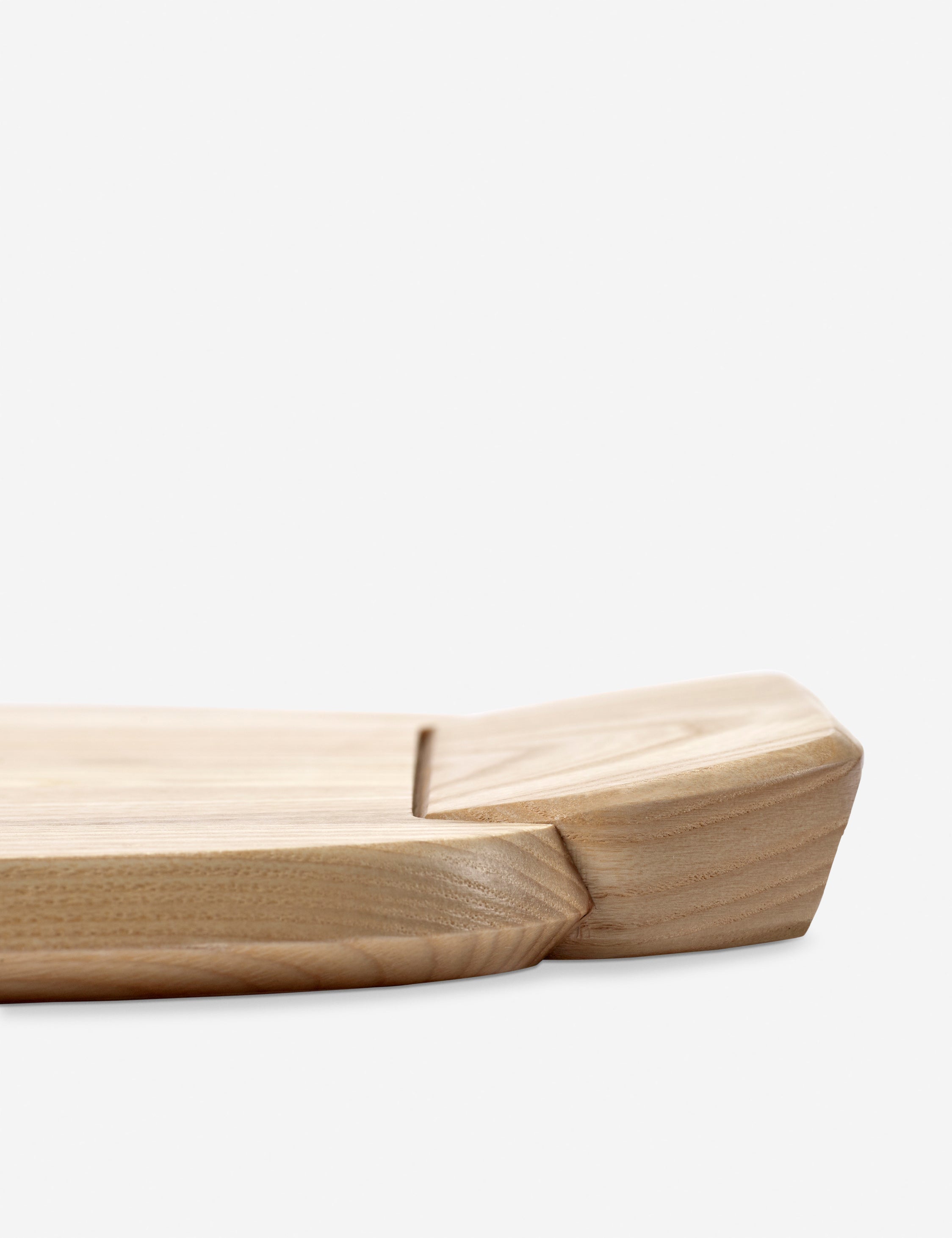 Kelly Wearstler x Serax Dune Ash Wood Serveware Set - Elegant Serving Trays & Bowls for Entertaining, Dining & Home Decor