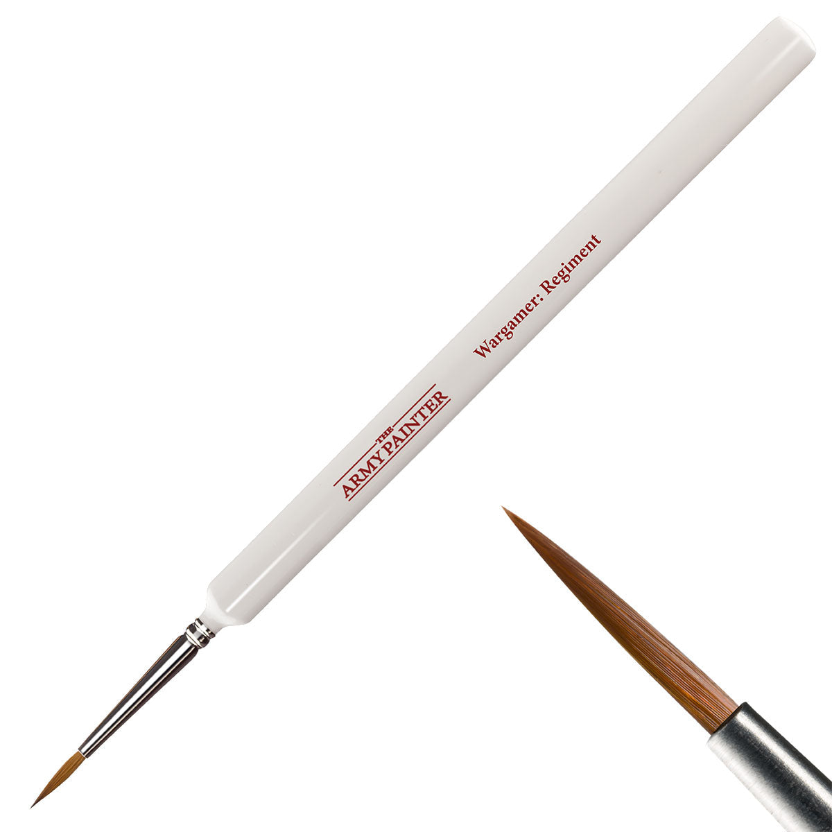 Premium Wargamer Brush Set for Miniature Painting - Regiment Series | Perfect for Tabletop Gaming, Warhammer, and Model Kit Detailing