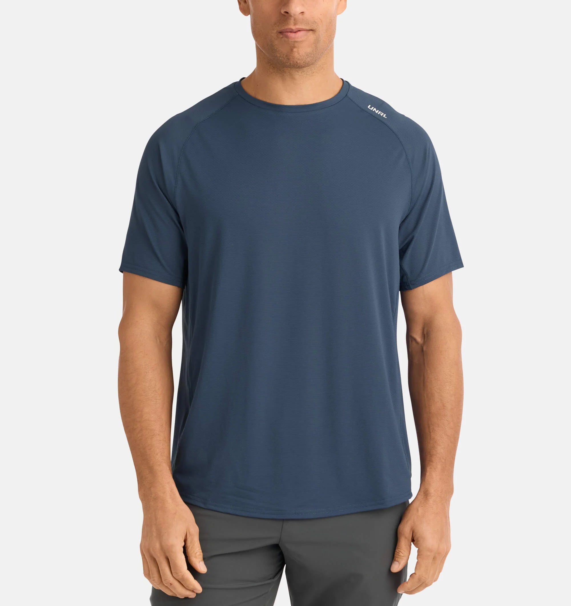 Men's Streamline Performance T-Shirt - Moisture Wicking Athletic Tee for Running & Gym (Cavern Blue) | Lightweight Workout Shirt for Men's Fitness & Active Lifestyle