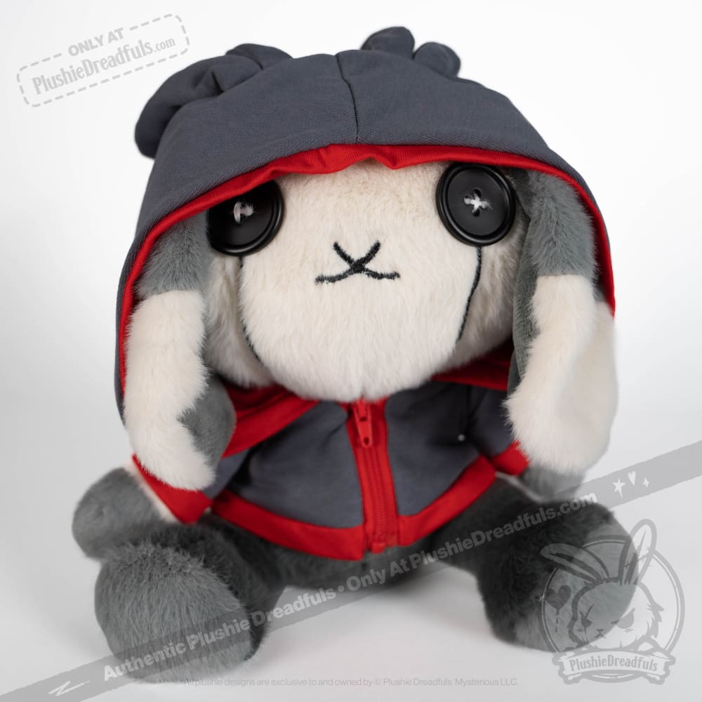 Plushie Dreadfuls Avoidant Personality Disorder Rabbit - Soft Stuffed Animal Toy for Mental Health Awareness, Comfort & Therapy | Perfect Gift for Anxiety Support & Emotional Healing
