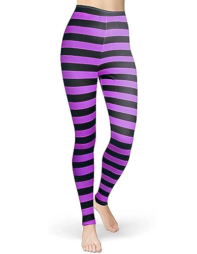 Black/Purple Striped