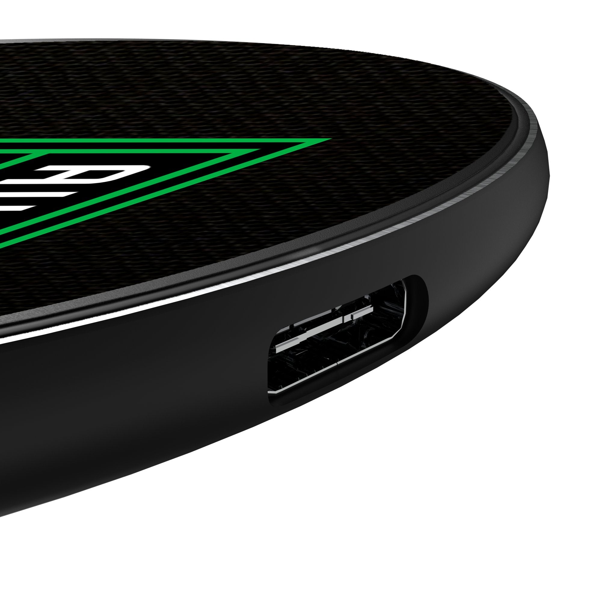 Austin FC Solid 15W Fast Wireless Charger with LED Indicator - Perfect for Home, Office & Car Charging | Compatible with iPhone, Samsung & Qi-Enabled Devices