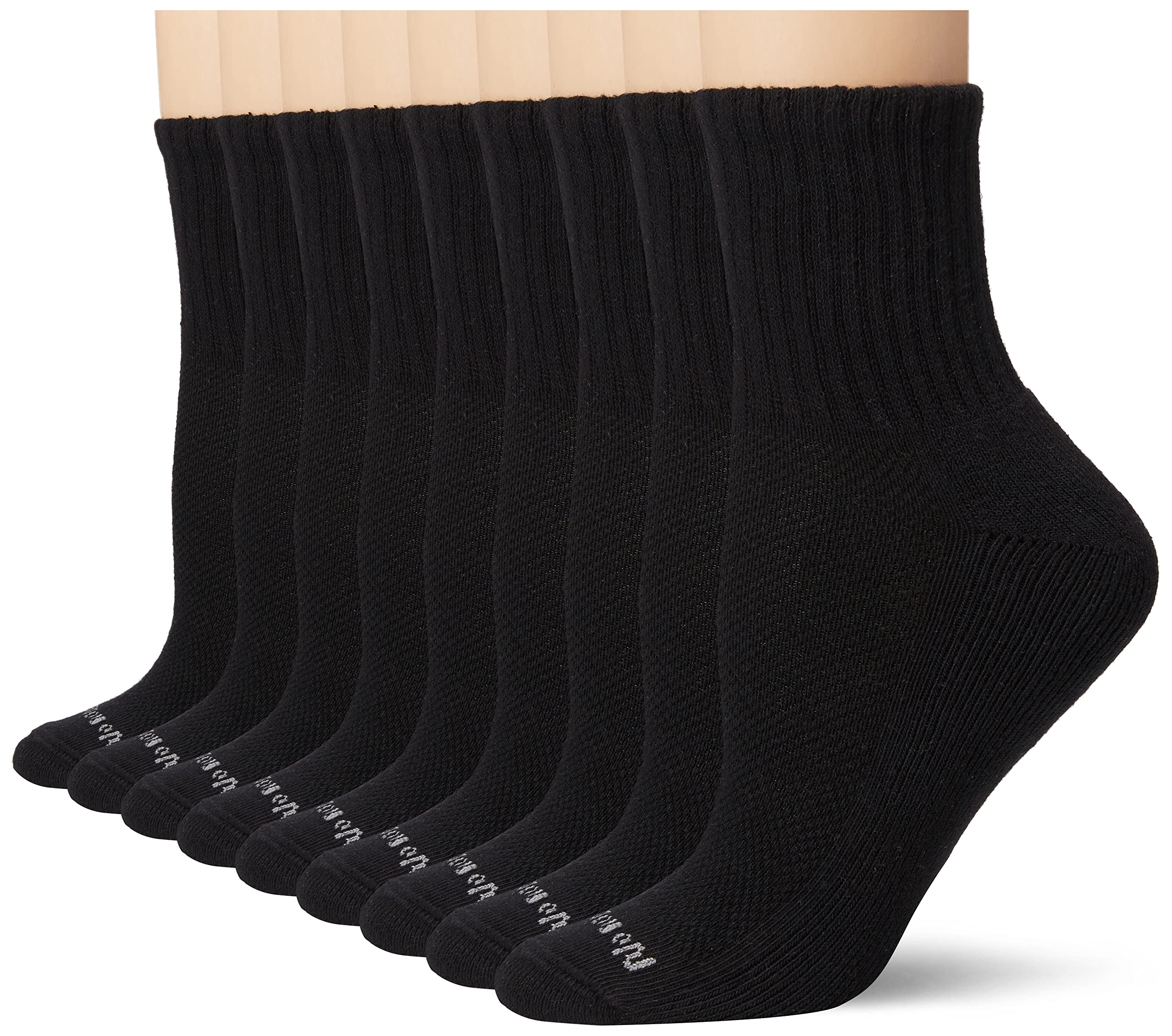 No Nonsense Women's Soft & Breathable Cushioned Mini Crew Socks - Comfortable Everyday Wear for Work, Running & Casual Outfits