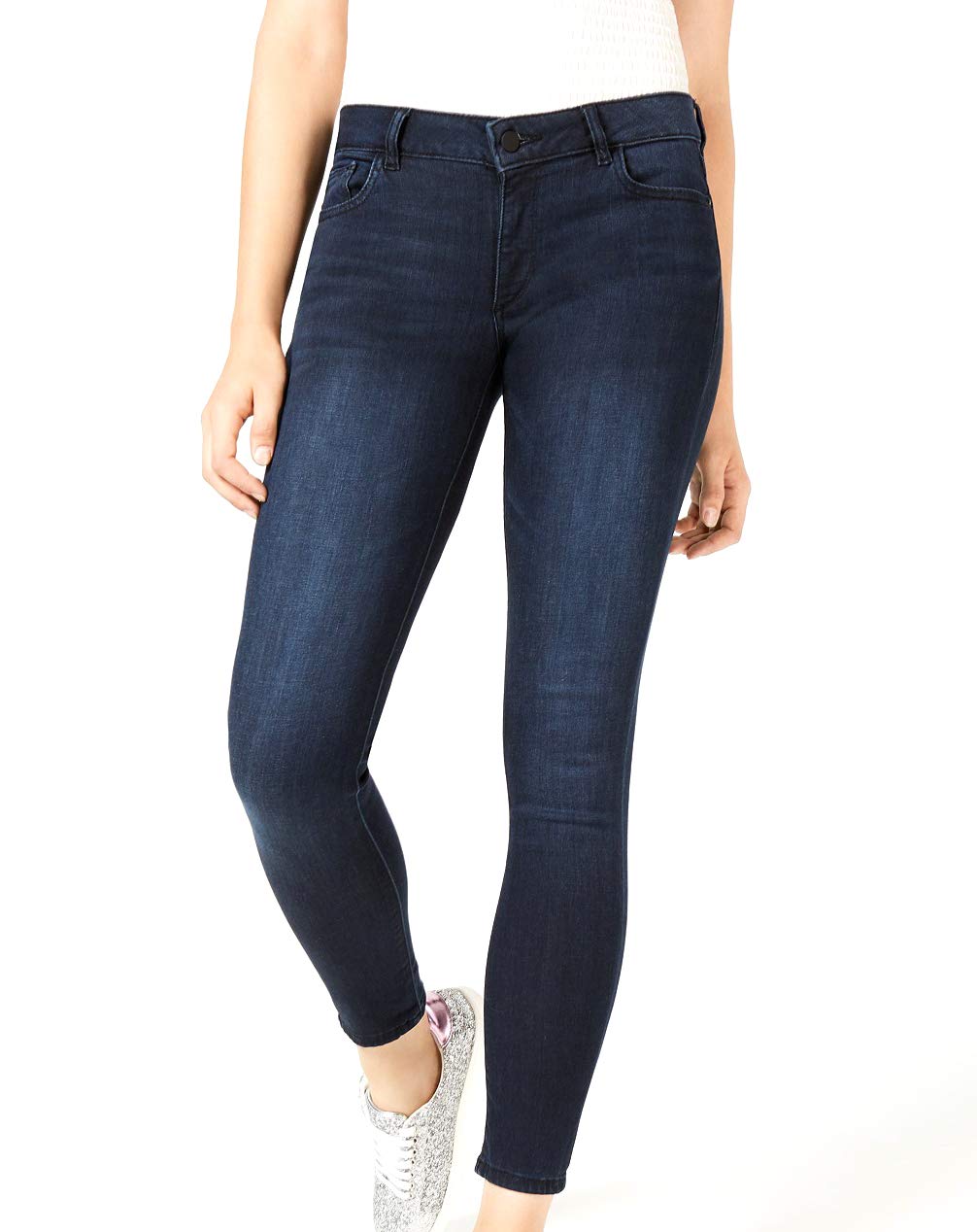 DL1961 Women's Emma Instasculpt Low Rise Skinny Fit Jeans - Stretch Denim Pants for Casual Wear & Night Out | Slimming Comfort Fit for Everyday Style