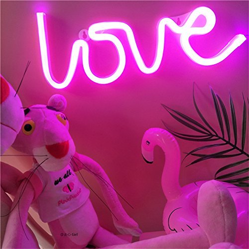 Heart Shaped LED Neon Sign - Custom Wall Decor Light for Bedroom, Wedding, Birthday Party | Romantic Night Lamp & Unique Gift for Valentine's Day, Christmas | Perfect for Home Decor, Kids Room, and Special Occasions