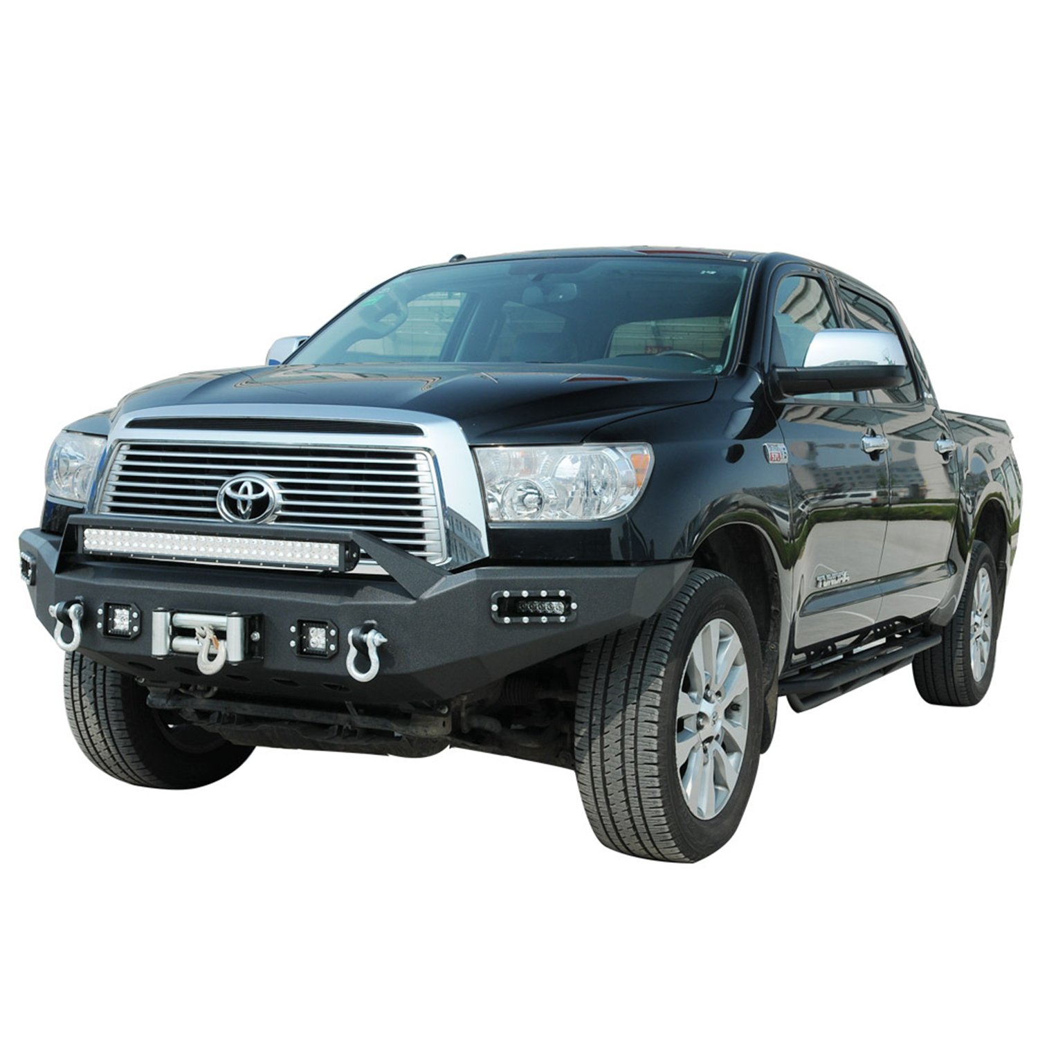 2007-2013 Tundra Winch Bumper with LED Lights - Off-Road Protection