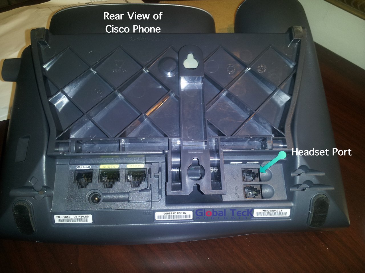 Global Teck Worldwide XS 820 Professional Office Phone Headset Bundle - Compatible with Cisco 6841, 6851, 6921, 6941, 6945, 6961, 7940, 7960, 7965, 7975, 8941, 8945, 8961, 9951, 9971 Desk Phones - Noise Cancelling for Clear Calls in Office & Call Center Environments