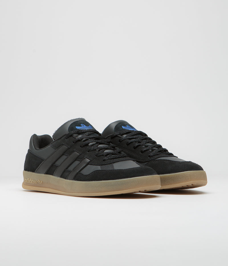 Adidas Aloha Super Shoes - Core Black / Carbon / Bluebird Running Sneakers for Men & Women | Lightweight Cushioned Athletic Shoes for Jogging, Gym Workouts & Daily Wear