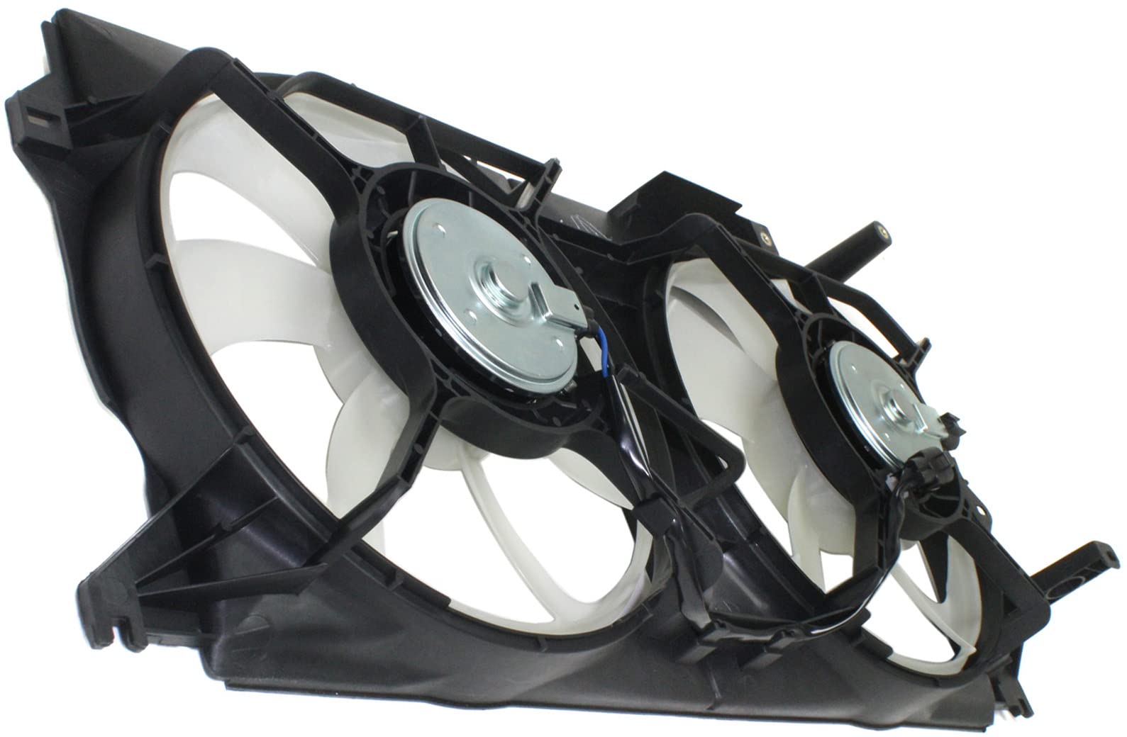 Evan Fischer Radiator Cooling Fan Assembly Compatible with 2013-2016 Scion FR-S & 2013-2020 Subaru BRZ - High Performance Replacement Part for Engine Overheating Protection