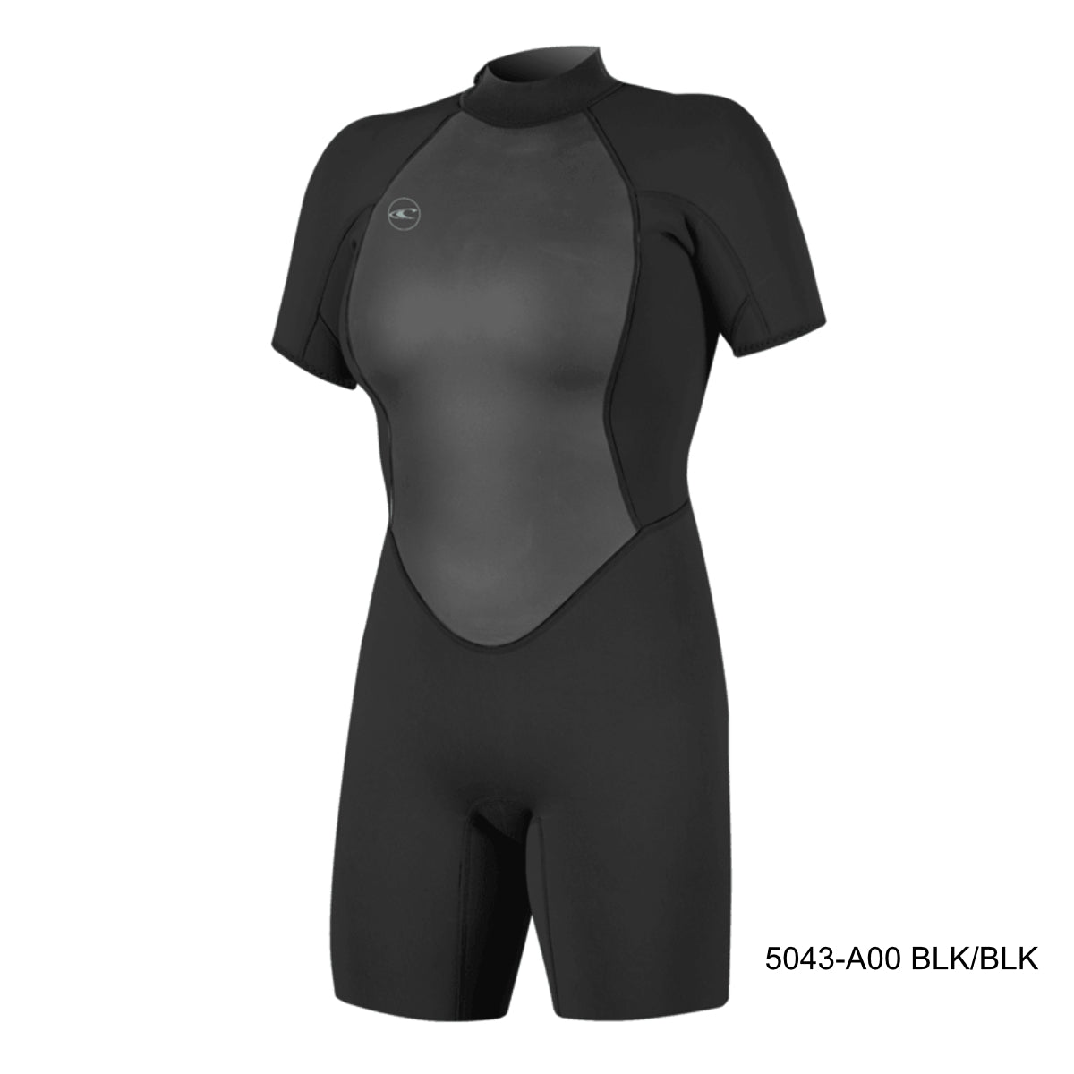 O'Neill Women's REACTOR 2 Back Zip Shorty Wetsuit - 2mm Neoprene Spring Suit for Surfing, Diving & Water Sports | Comfortable & Flexible Swimwear