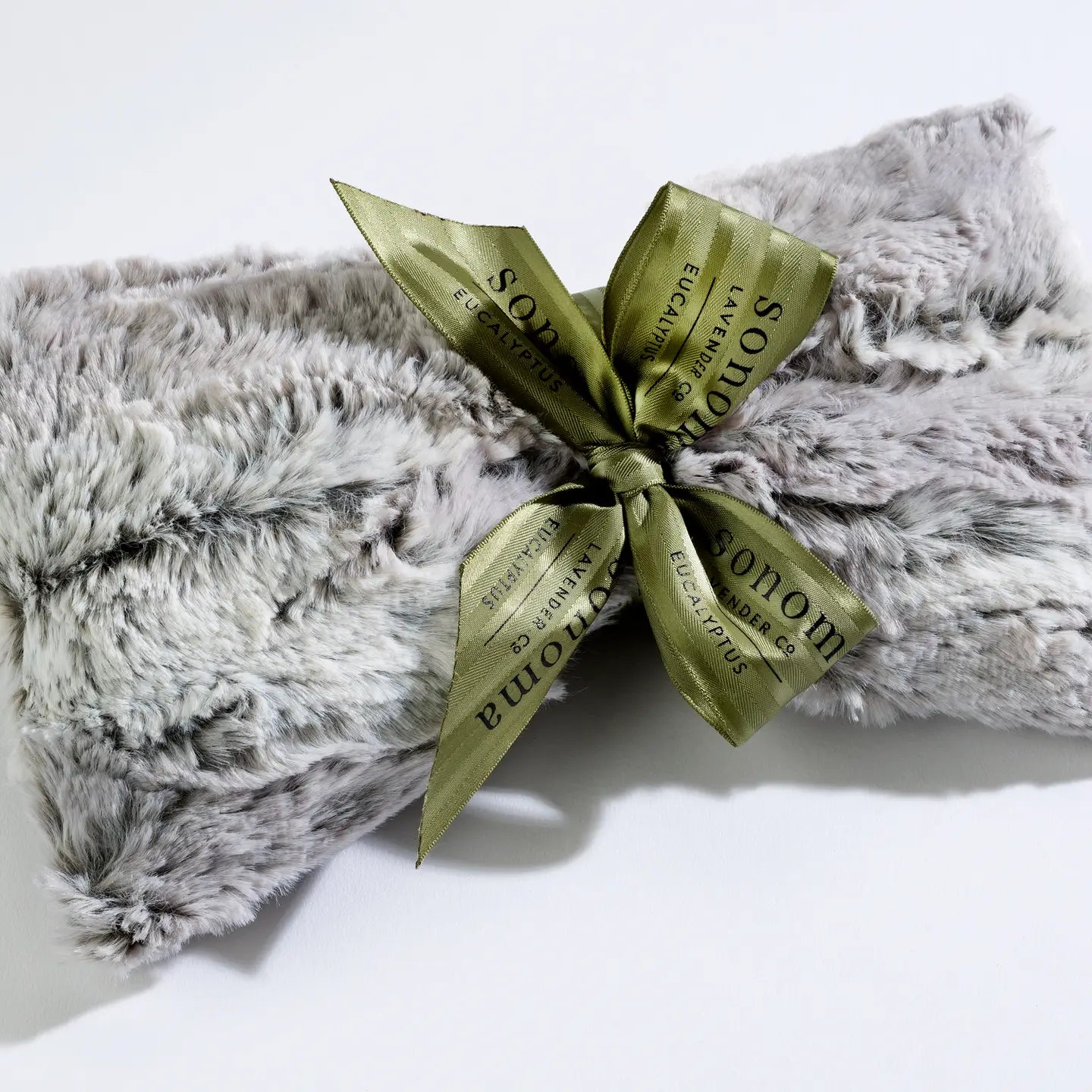 Eucalyptus Silver Fox Spa Eye Pillow for Relaxation & Stress Relief - Aromatherapy Sleep Mask for Yoga, Meditation & Travel